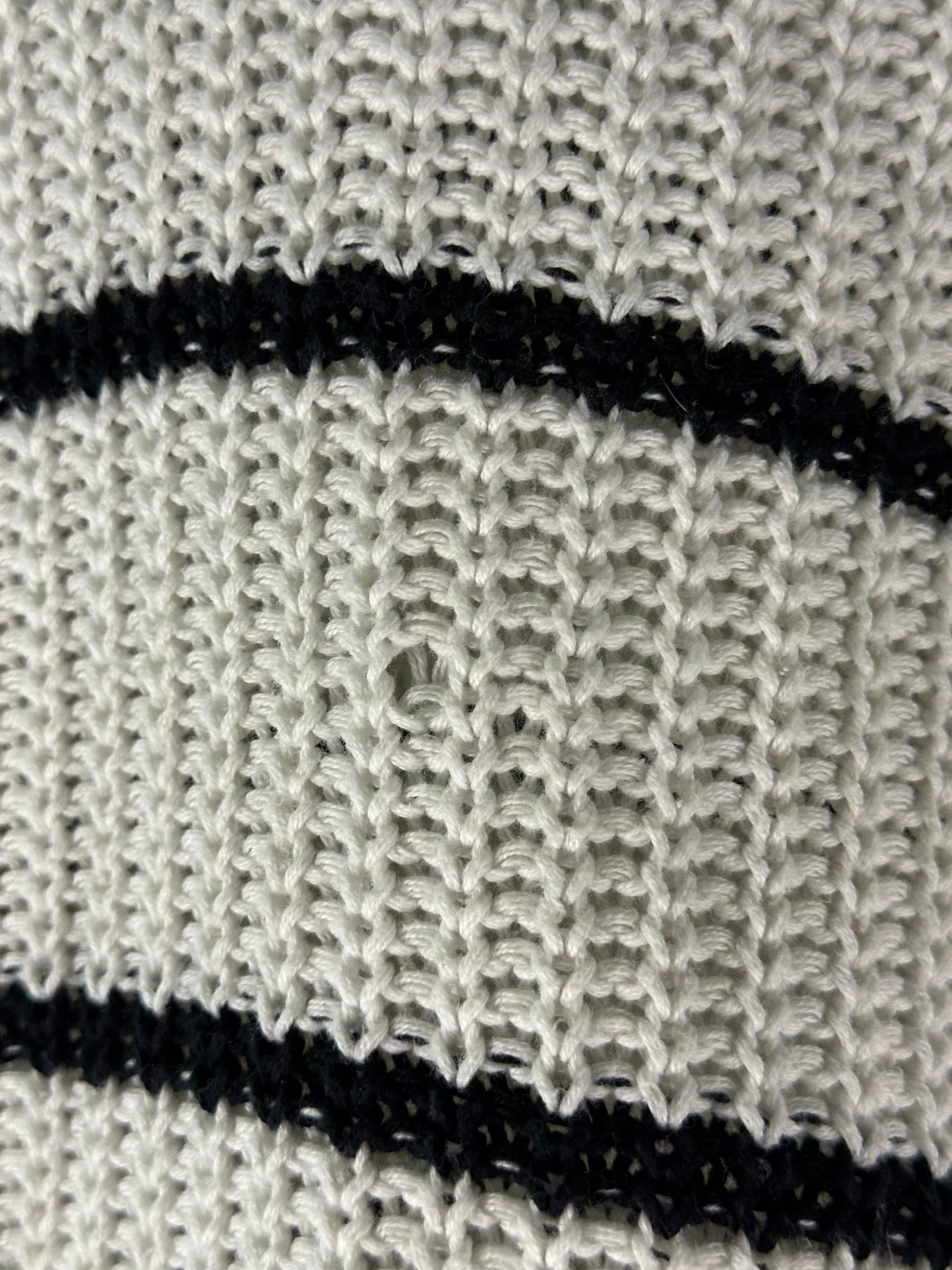 Other Forenza Sweater Womens S Striped Crewneck Pullover White Size S / US 4 / IT 40 - 4 Thumbnail