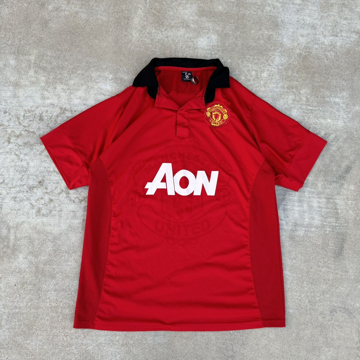 Adidas × Nike Vintage Y2K Black And Red Manchester Soccer Jersey Kit XL Size US XL / EU 56 / 4 - 1 Thumbnail