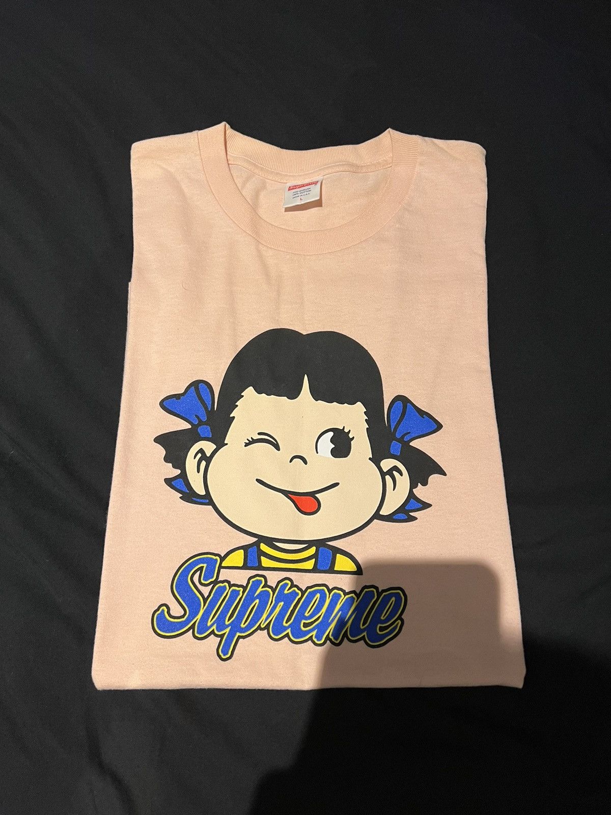 Shirt Supreme Candy Girl Size L Supreme Candy T-Shirt 'Grey'