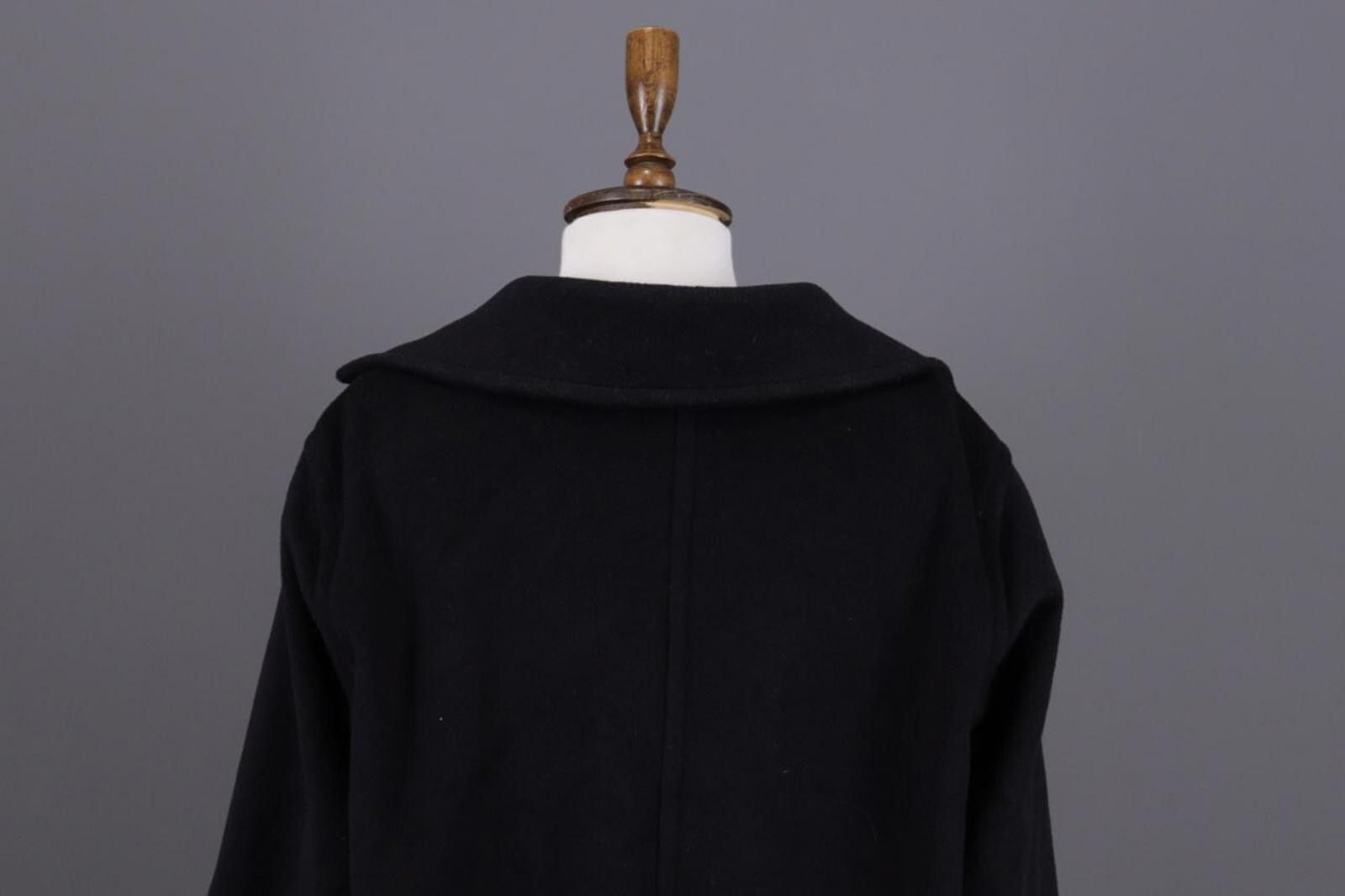 Designer Max Mara Pure Wool Single Breasted Coat GB 12 US 10 IT 44 Size L / US 10 / IT 46 - 11 Thumbnail