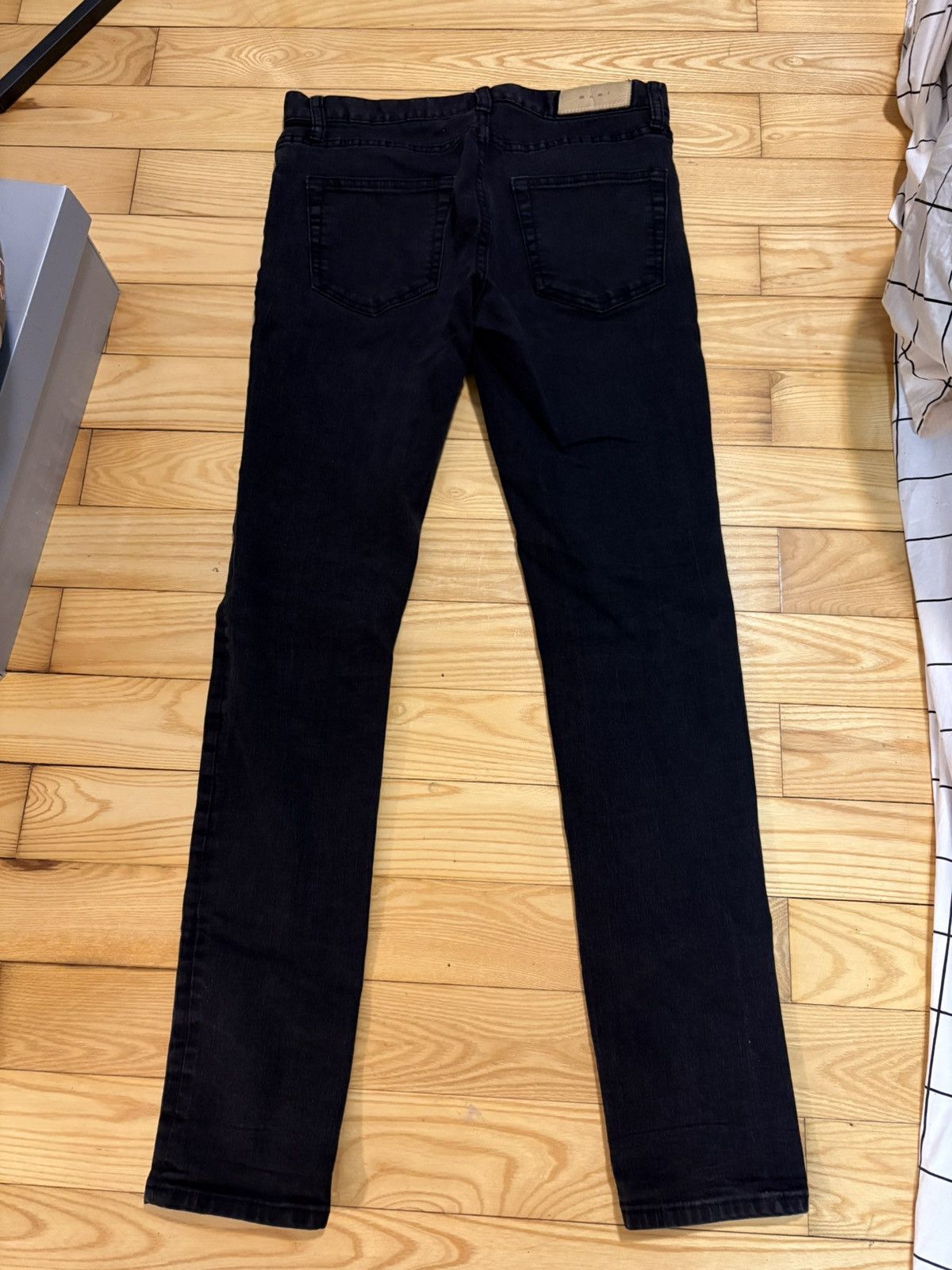 MNML Mnml All Black True Black Jeans Size 32 Size US 32 / EU 48 - 3 Thumbnail