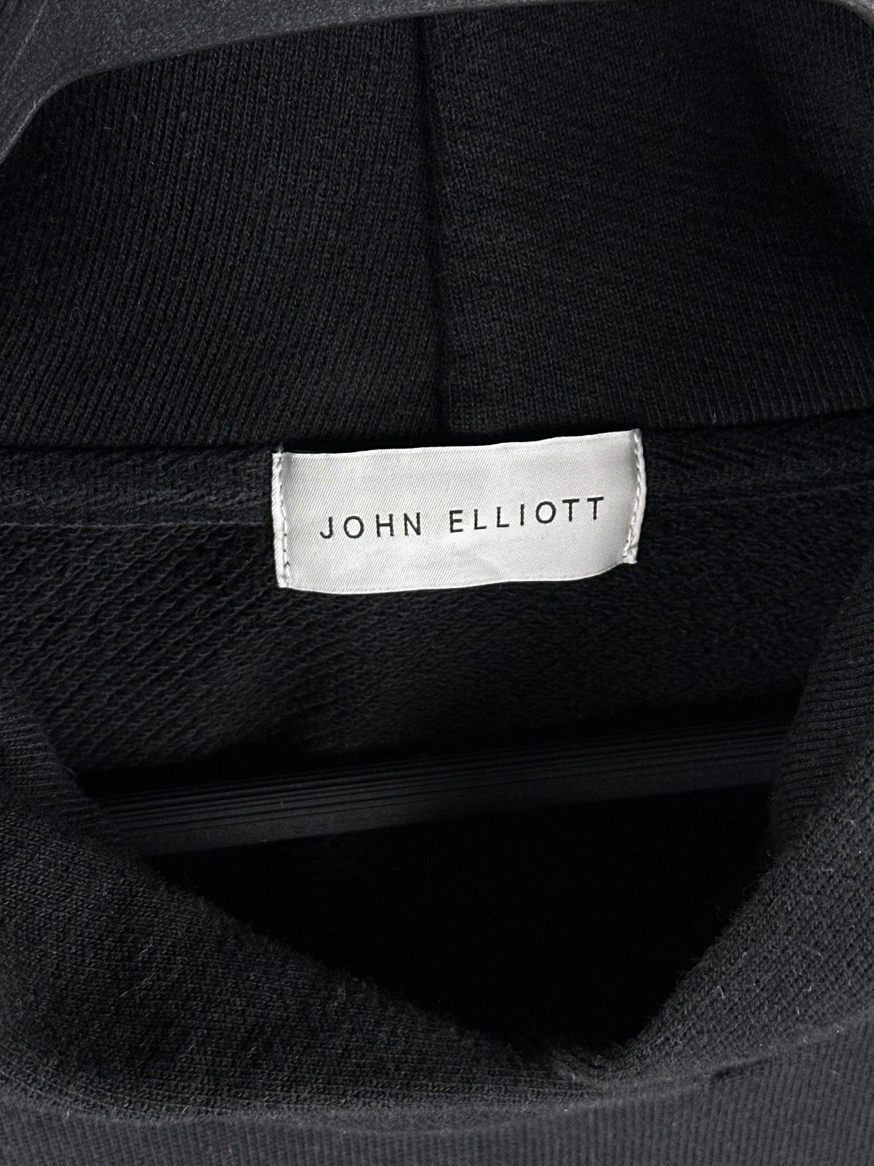 John Elliott John Elliott Villain Black Hoodie Side Zip Hidden Pocket Size US L / EU 52-54 / 3 - 4 Thumbnail