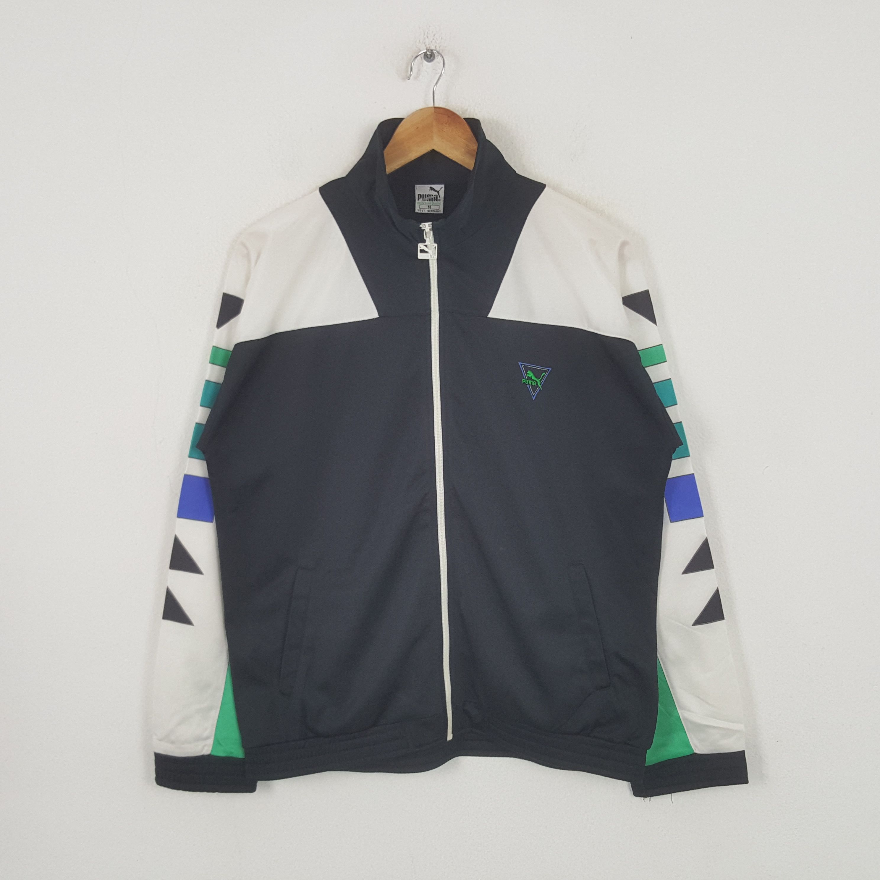 Puma Vintage Puma Sportwear Style Sweater Jacket RR4 Size US M / EU 48-50 / 2 - 1 Thumbnail
