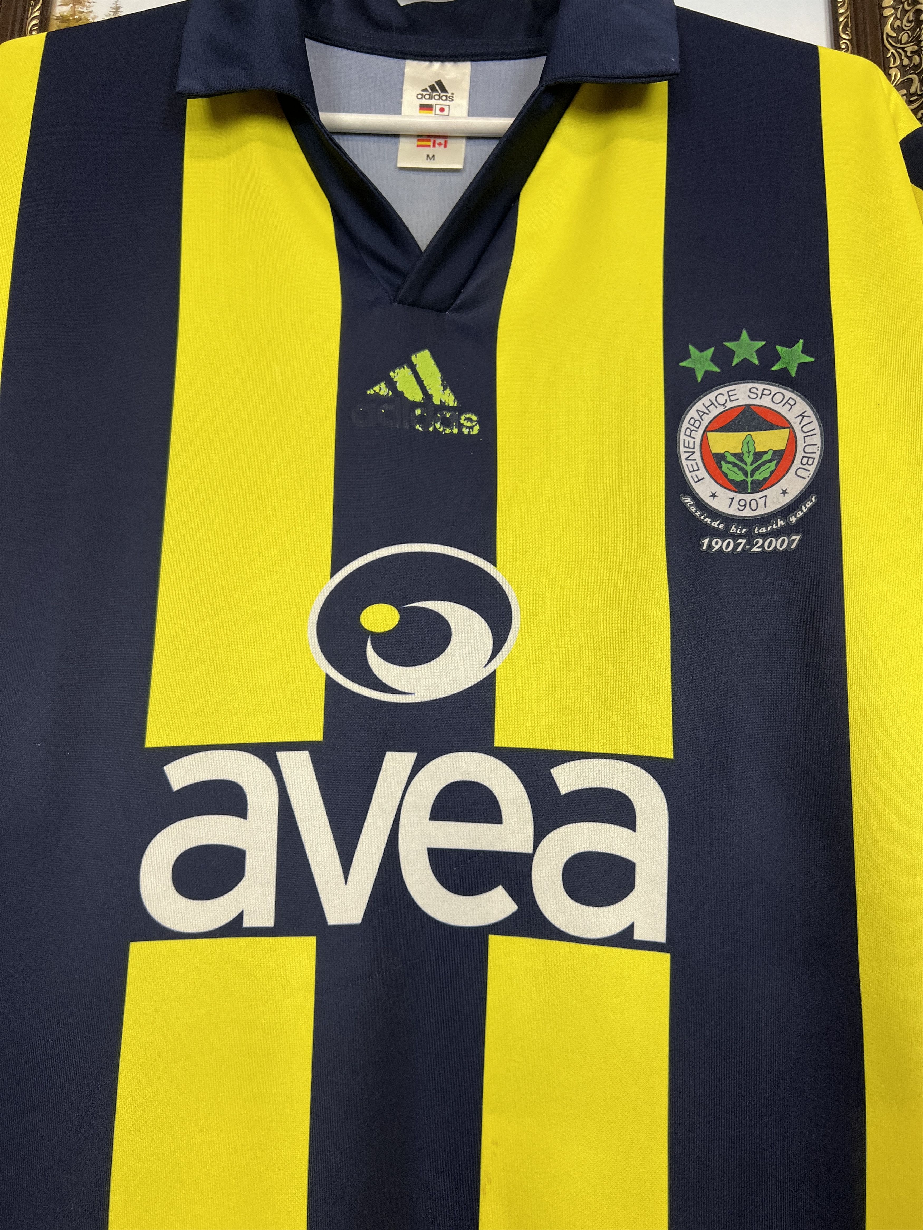 Adidas Fenerbahce football shirt 2006 Soccer Adidas Jersey Tee Size US M / EU 48-50 / 2 - 5 Thumbnail