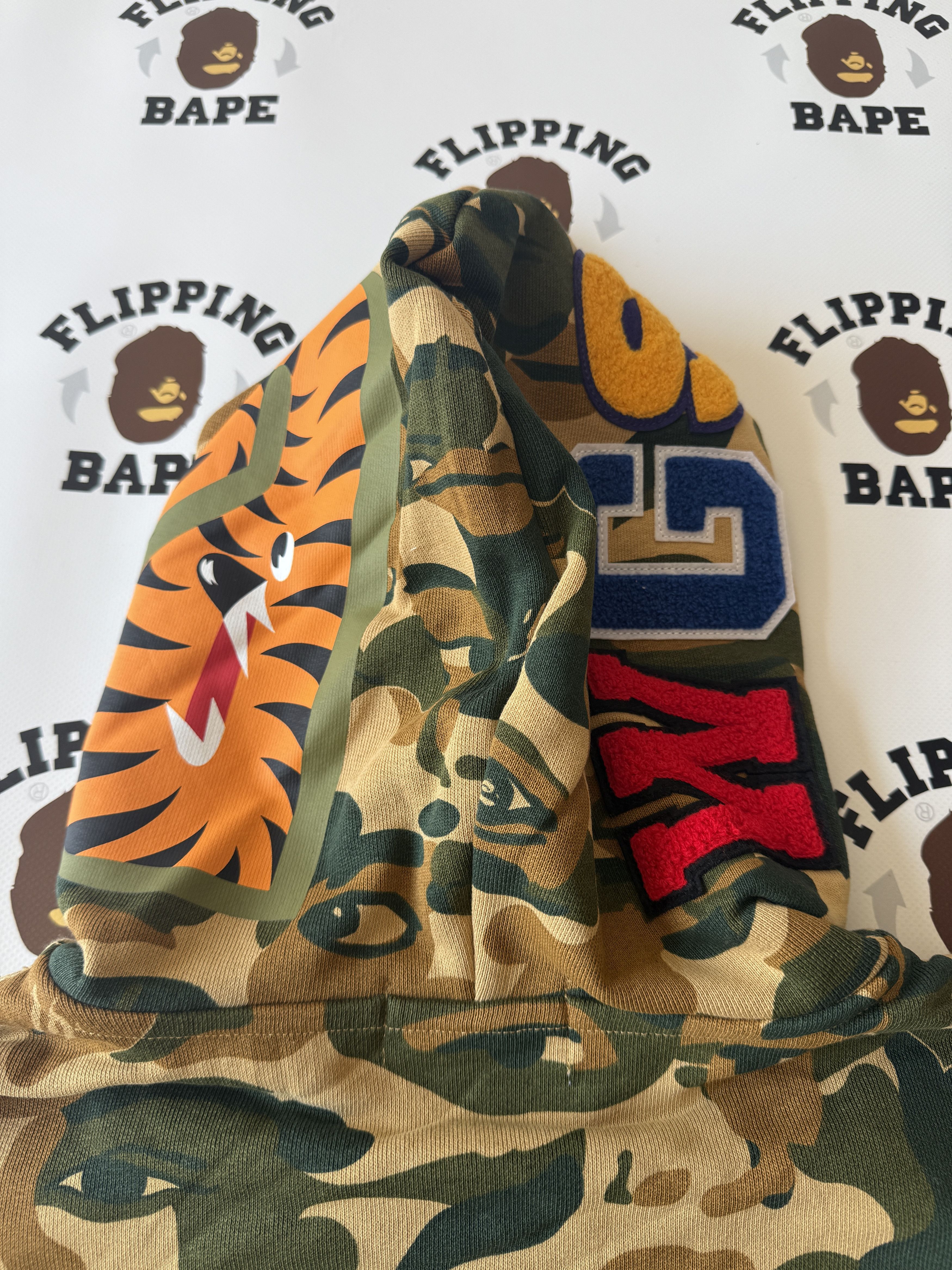 Bape × KidSuper BAPE X KIDSUPER CAMO SHARK FULL ZIP HOODIE Size US XL / EU 56 / 4 - 6 Thumbnail