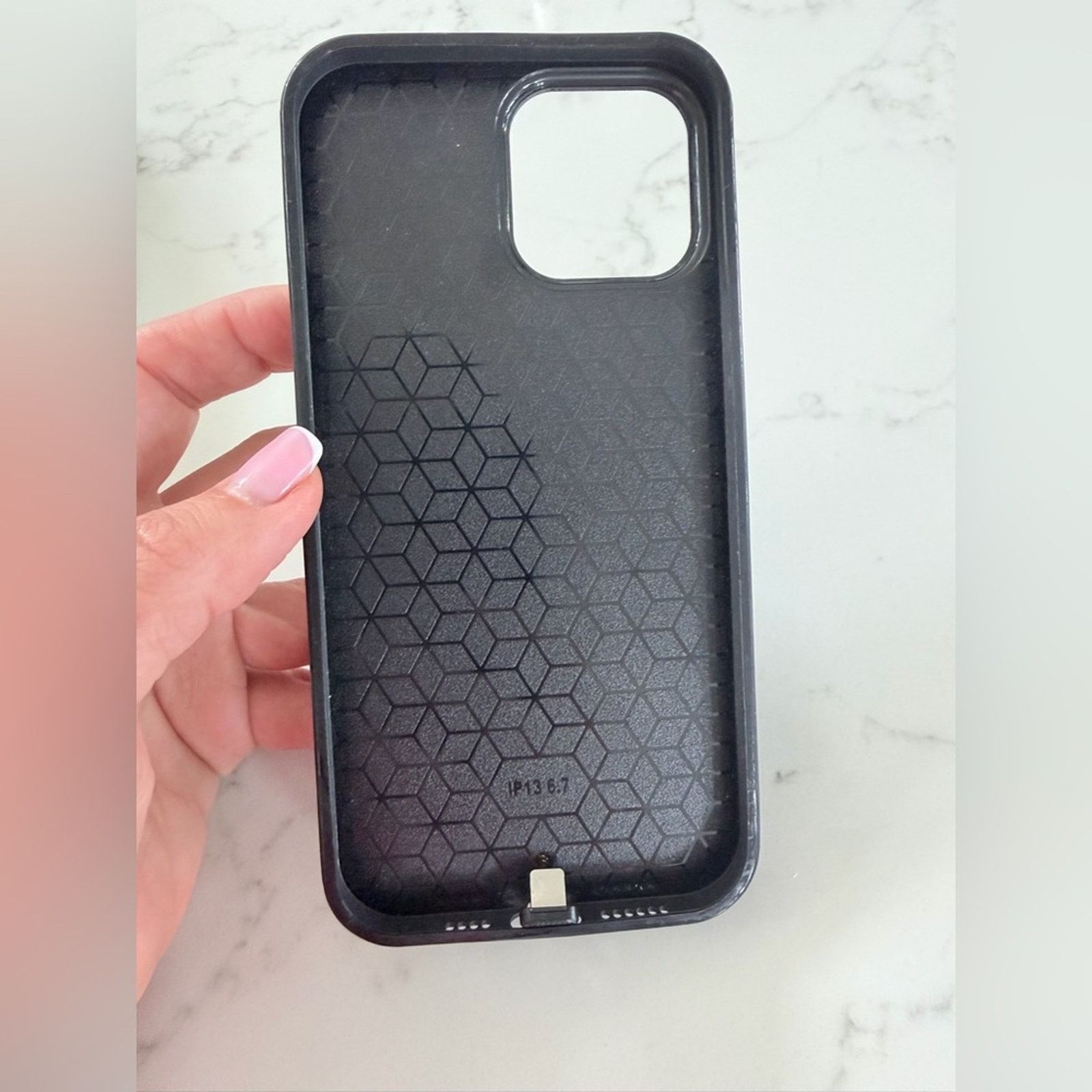 Other IPhone 13 Pro Max Metalstyle Cool Bear Black IPhone Case Size ONE SIZE - 3 Thumbnail