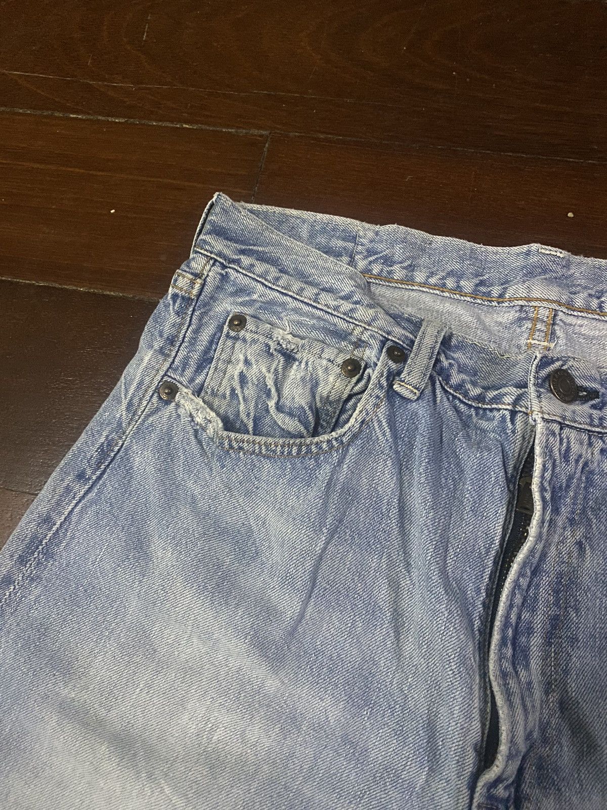 Warehouse Warehouse Selvedge Jeans faded B-1 Size US 32 / EU 48 - 13 Thumbnail