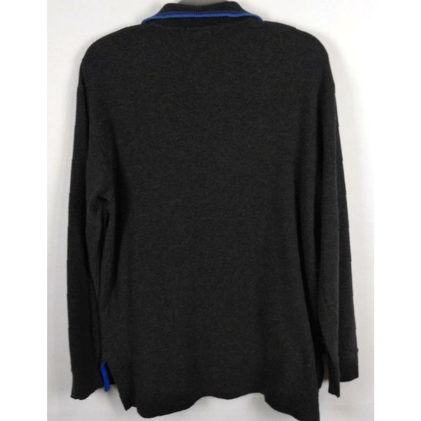 Polo Ralph Lauren VINTAGE 90s Polo Sport Ralph Lauren Mens Polo Pullover Knit Long Sleeve M Dark Gray Pullover Sweater 90s Theme Mens Size US M / EU 48-50 / 2 - 5 Thumbnail