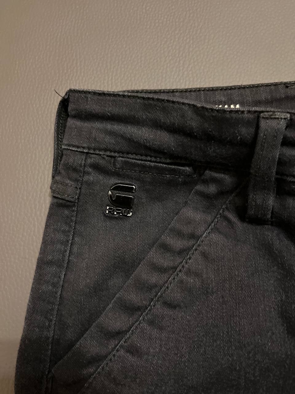 G-Star × Japanese Brand G-Star Raw Men's Rackam Skinny Jeans Dark Gray Size US 32 / EU 48 - 6 Thumbnail