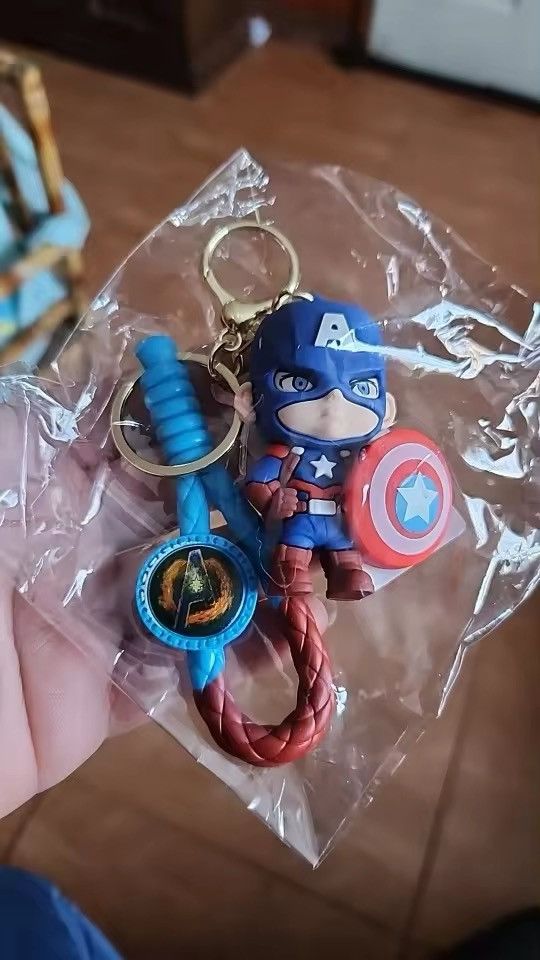 Japanese Brand × Jewelry Captain America Movie Figures Keychain Size ONE SIZE - 2 Thumbnail