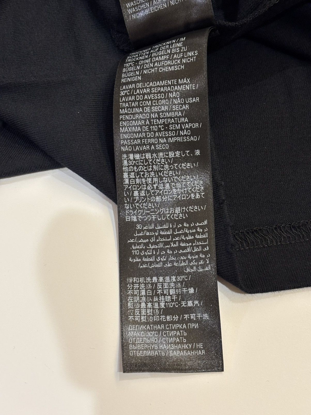 Balenciaga Balenciaga Hand Drawn Large Fit Tee Size US XXS / EU 40 - 8 Thumbnail