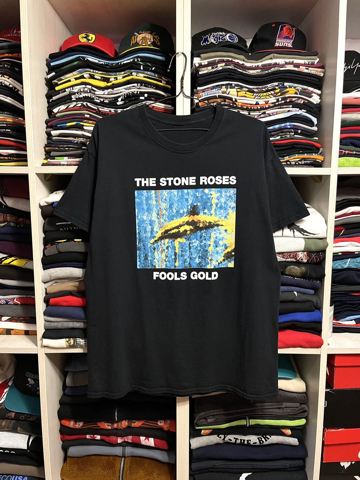 Band Tees Vintage The Stone Roses Fools Gold Rock Band T-Shirt Size US XL / EU 56 / 4 - 1 Thumbnail