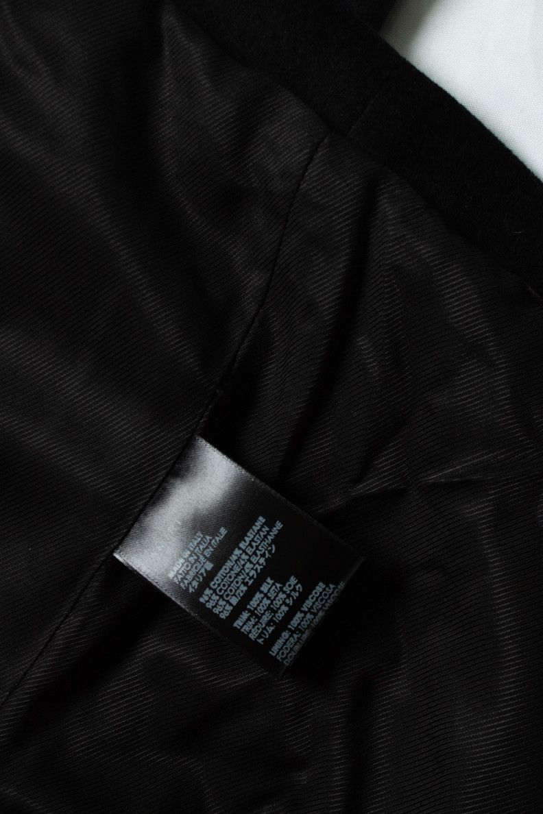 Amiri Amiri, Black velvet tuxedo jacket Size 52R - 5 Thumbnail