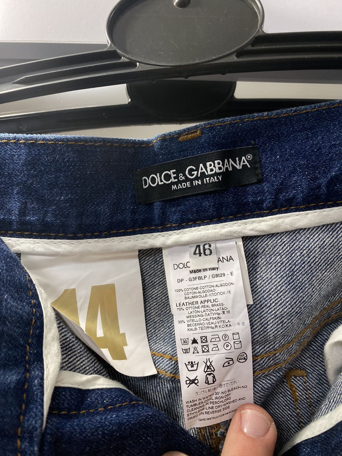 Dolce & Gabbana Dolce & Gabbana #14 Classic Destroyed Denim Jeans Size US 44 / EU 60 - 22 Thumbnail