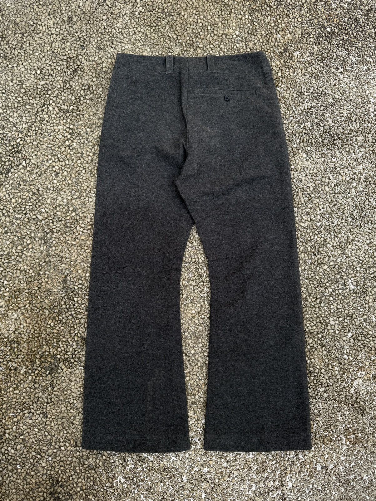 Kostas Murkudis 00's Archival Kostas Murkudis Dual-Flap Wool Trousers Size US 33 - 6 Thumbnail