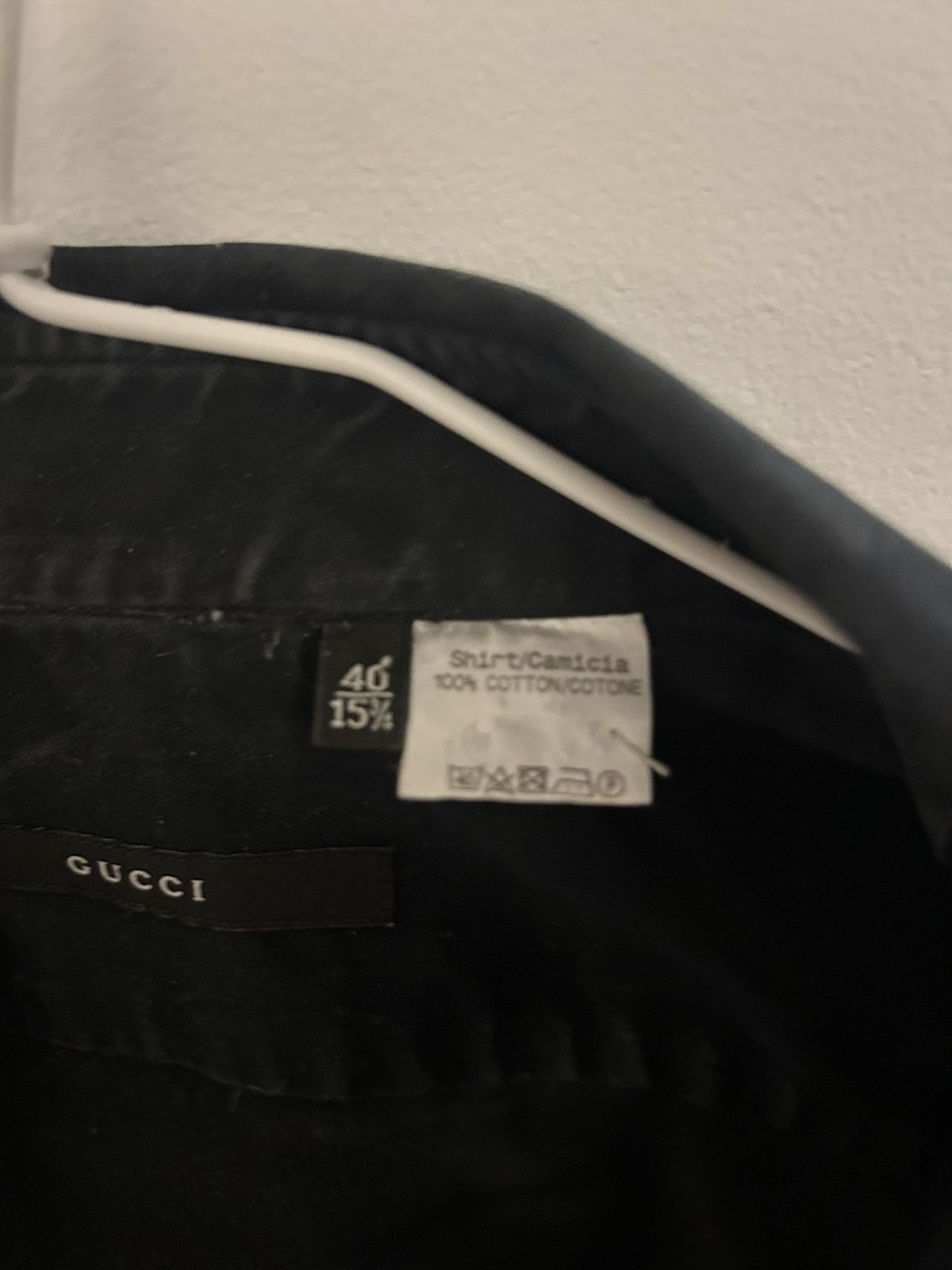 Gucci Y2K Gucci Black Dress Shirt Size US S / EU 44-46 / 1 - 5 Thumbnail