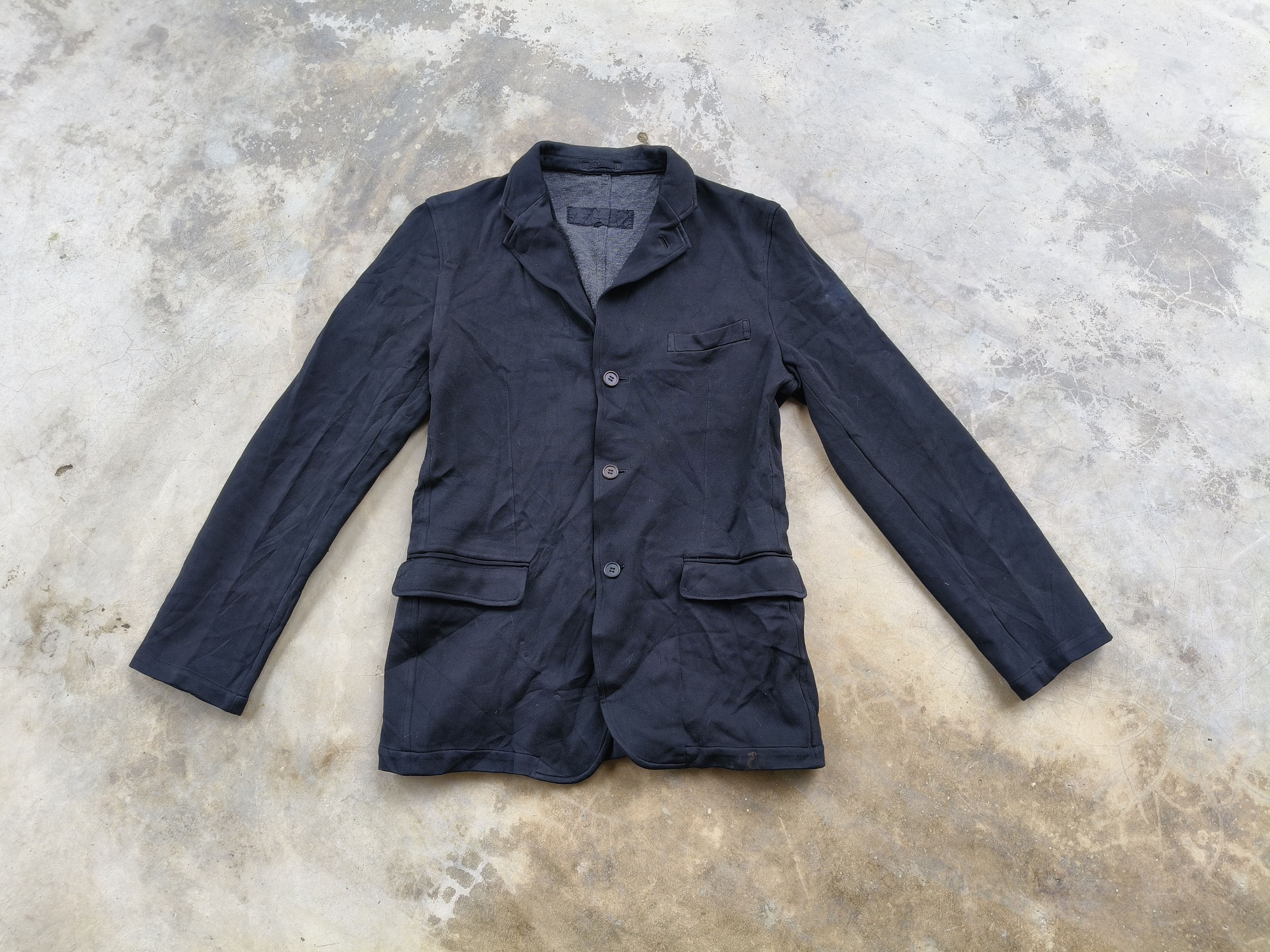 Comme des Garcons Homme Comme Des Garcons Homme Blazer Jacket Style Size US L / EU 52-54 / 3 - 3 Thumbnail