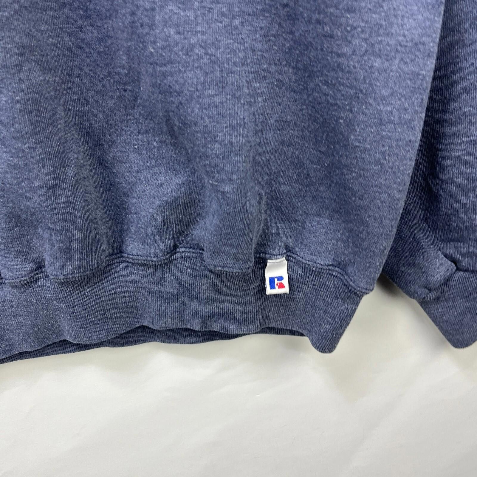 Russell Athletic Vintage 90s Russell Athletic Faded Sweatshirt 2XL Gray Size US XXL / EU 58 / 5 - 3 Thumbnail