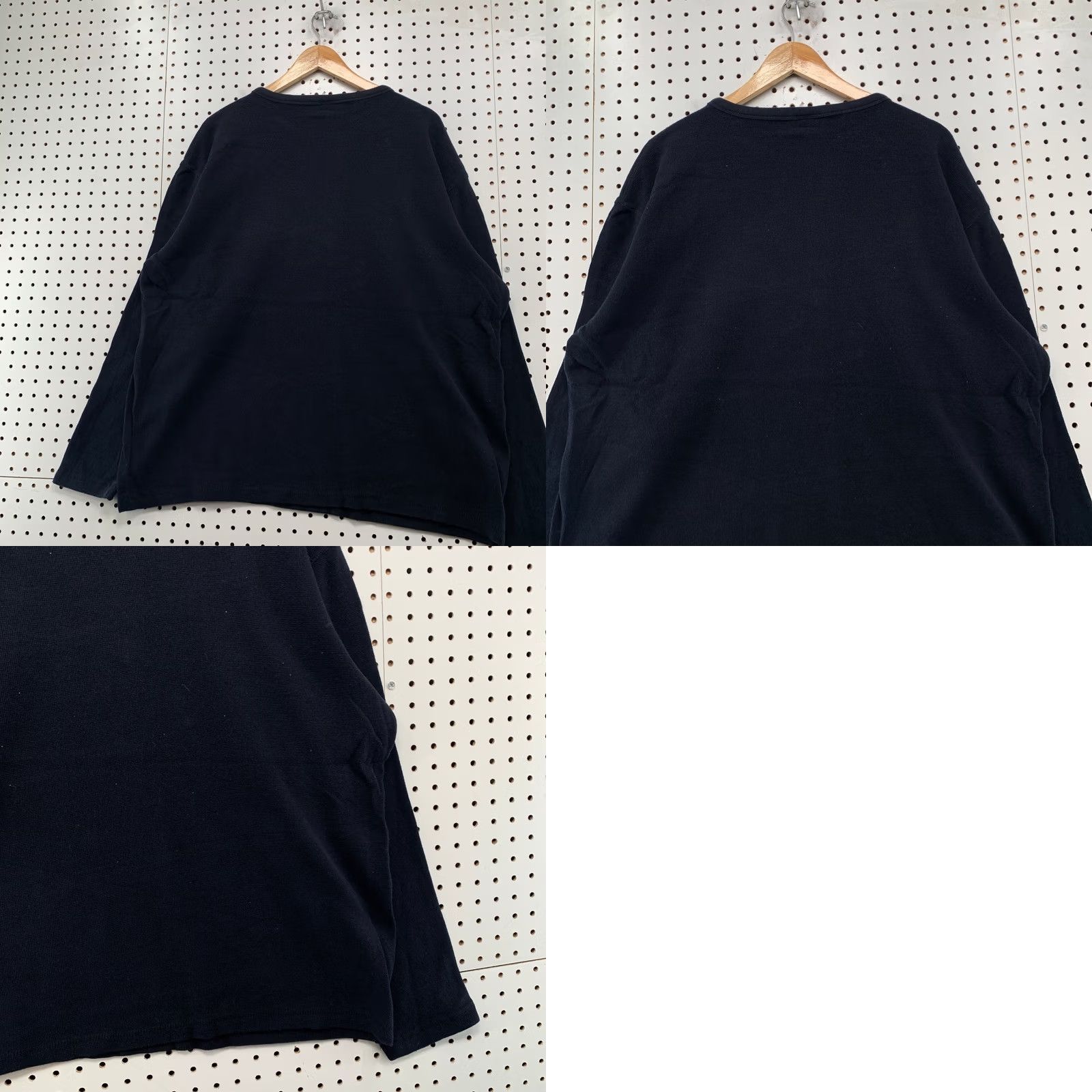 Old Navy Vintage Old Navy Sweater Mens XL Navy Blue Striped Long Sleeve Crew Neck Pullover Punk Winter Casual Boys Mens Size US XL / EU 56 / 4 - 9 Thumbnail
