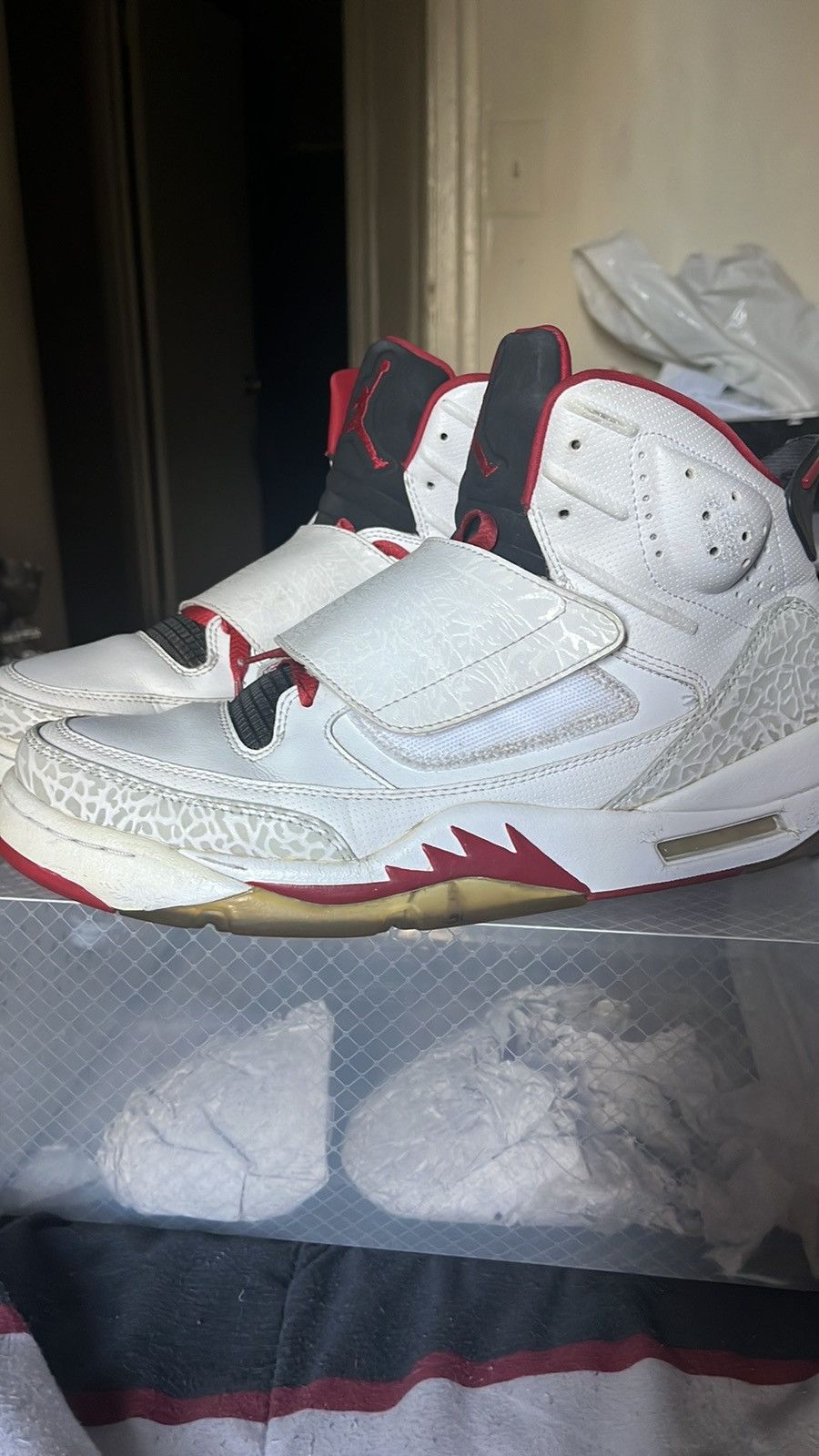 Jordan son of mars fire red deals