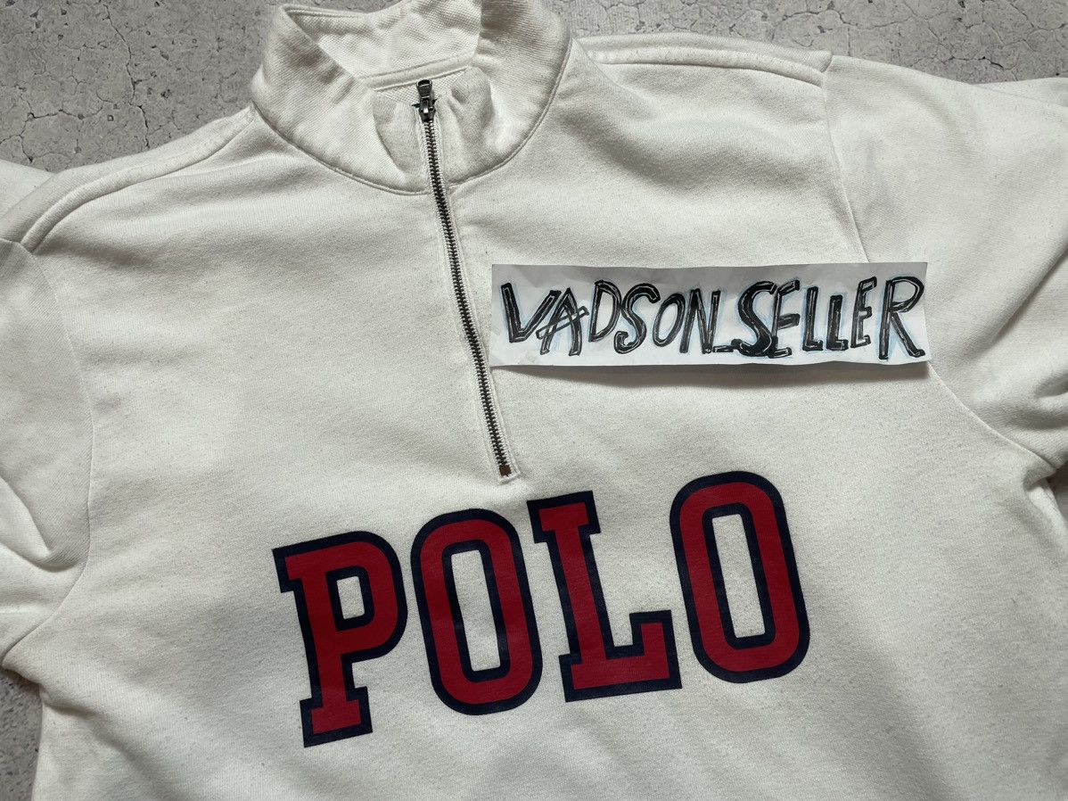 Polo Ralph Lauren Vintage Sweatshirt 1/4 Zip Polo Ralph Lauren Y2K Size US S / EU 44-46 / 1 - 11 Thumbnail