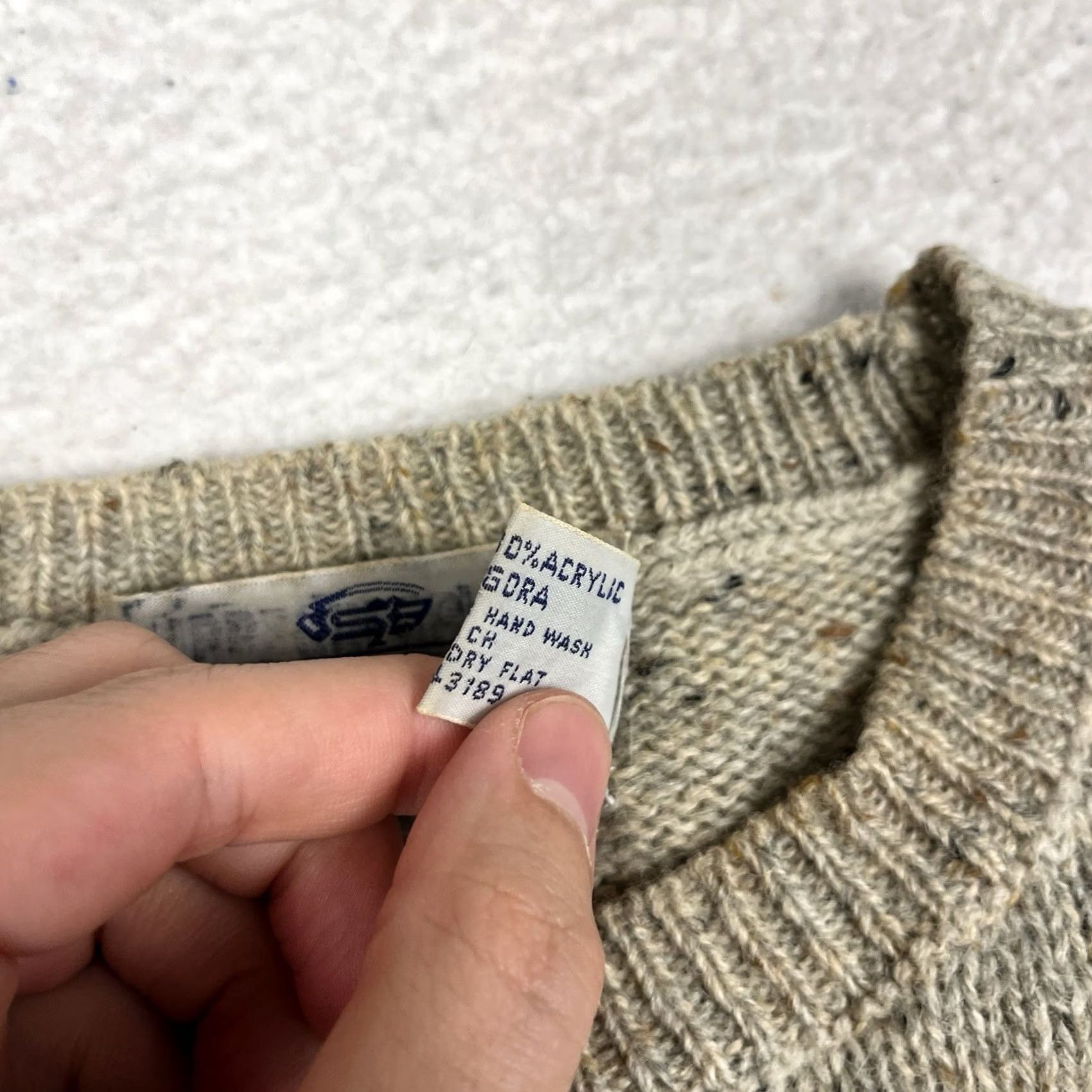 Vintage Vintage Susan Bristol Sweater Women - Size Medium - 38 - Penguins Wool Angora - Tight Knit Size M / US 6-8 / IT 42-44 - 4 Thumbnail