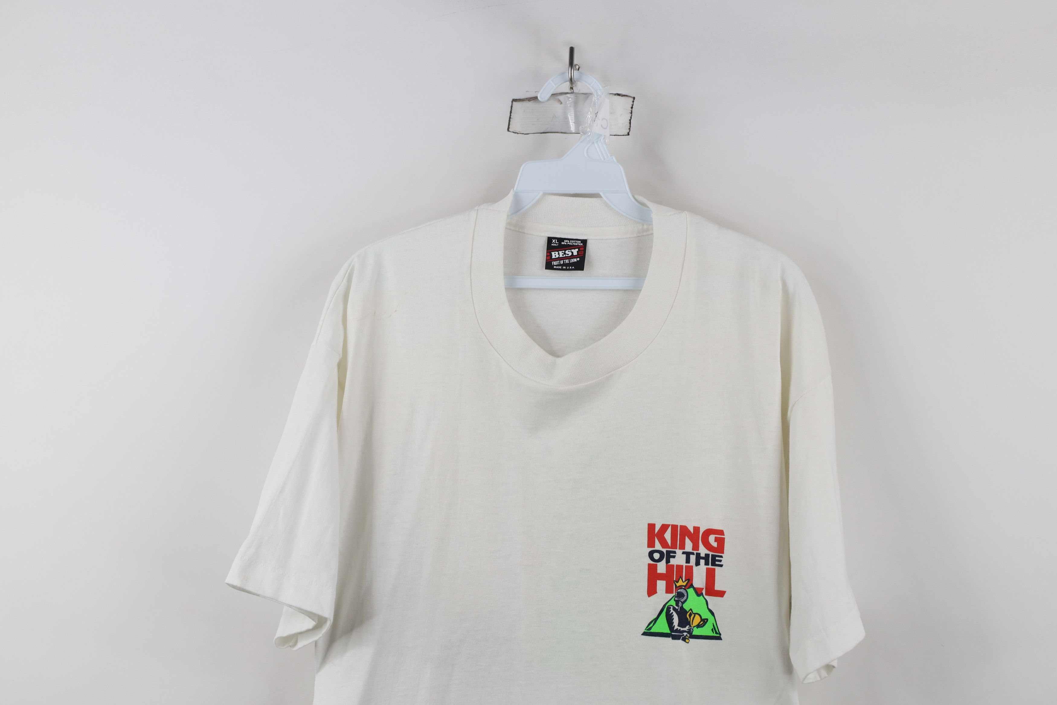 Vintage Vintage 90s Hill Pikes Peak Hill Climb Car Race T-Shirt USA Size US XL / EU 56 / 4 - 2 Thumbnail