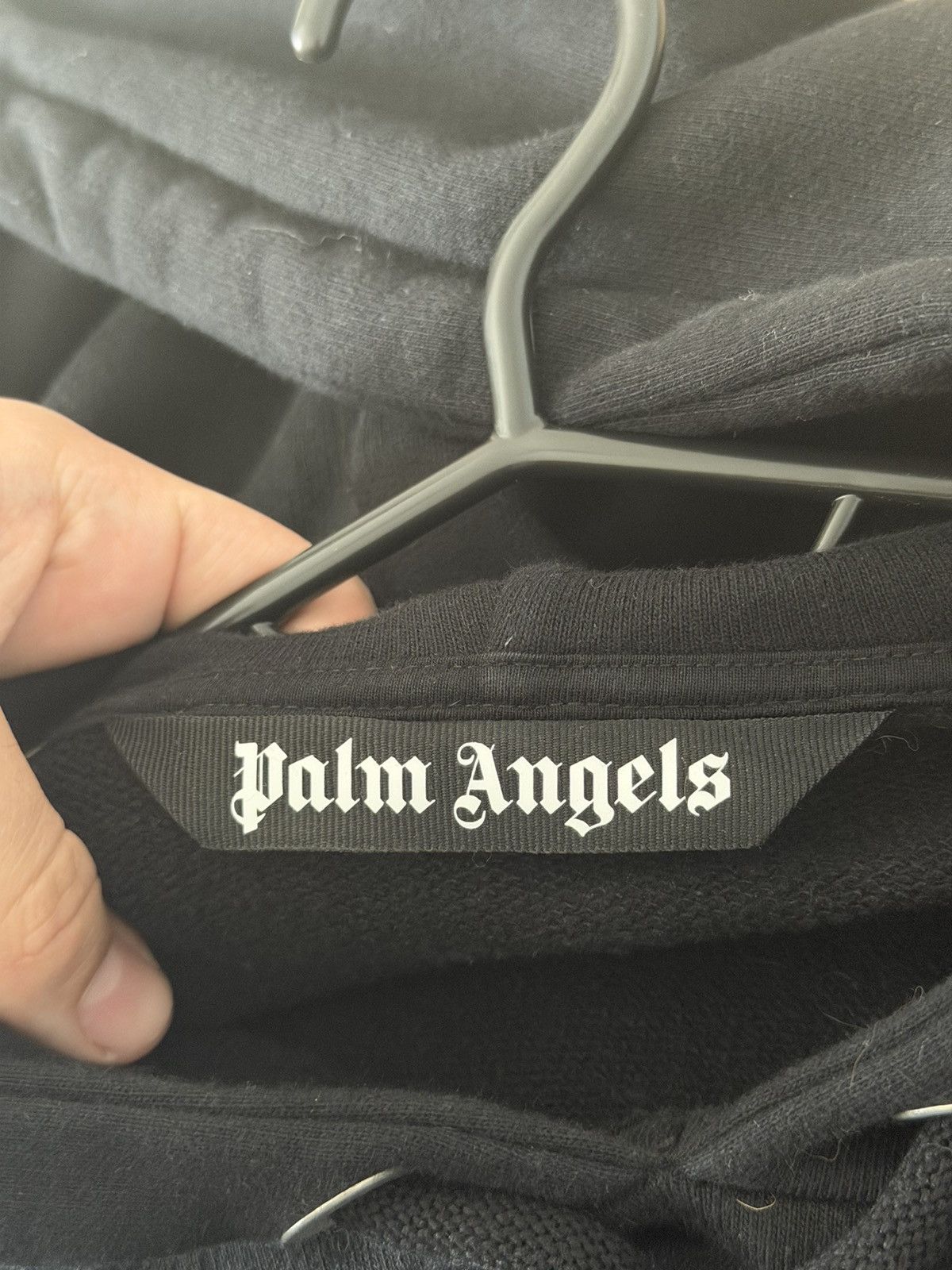 Palm Angels PALM ANGELS RHINESTONE SPRAYED HOODIE read the description Size US M / EU 48-50 / 2 - 10 Thumbnail