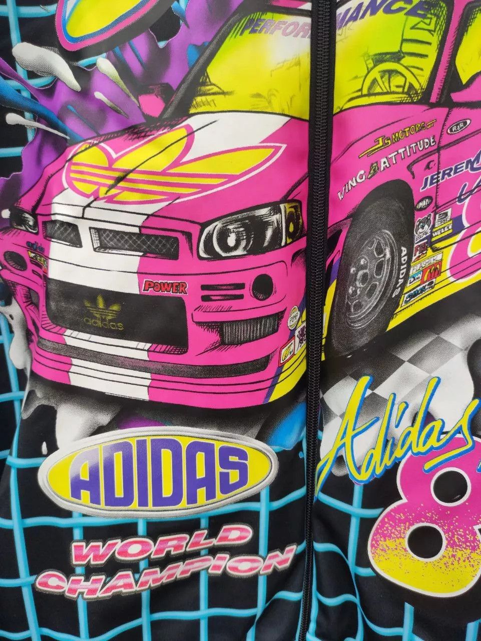 Adidas × Jeremy Scott Adidas x Jeremy Scott Rally Track Jacket HG6509 Size US M / EU 48-50 / 2 - 6 Thumbnail