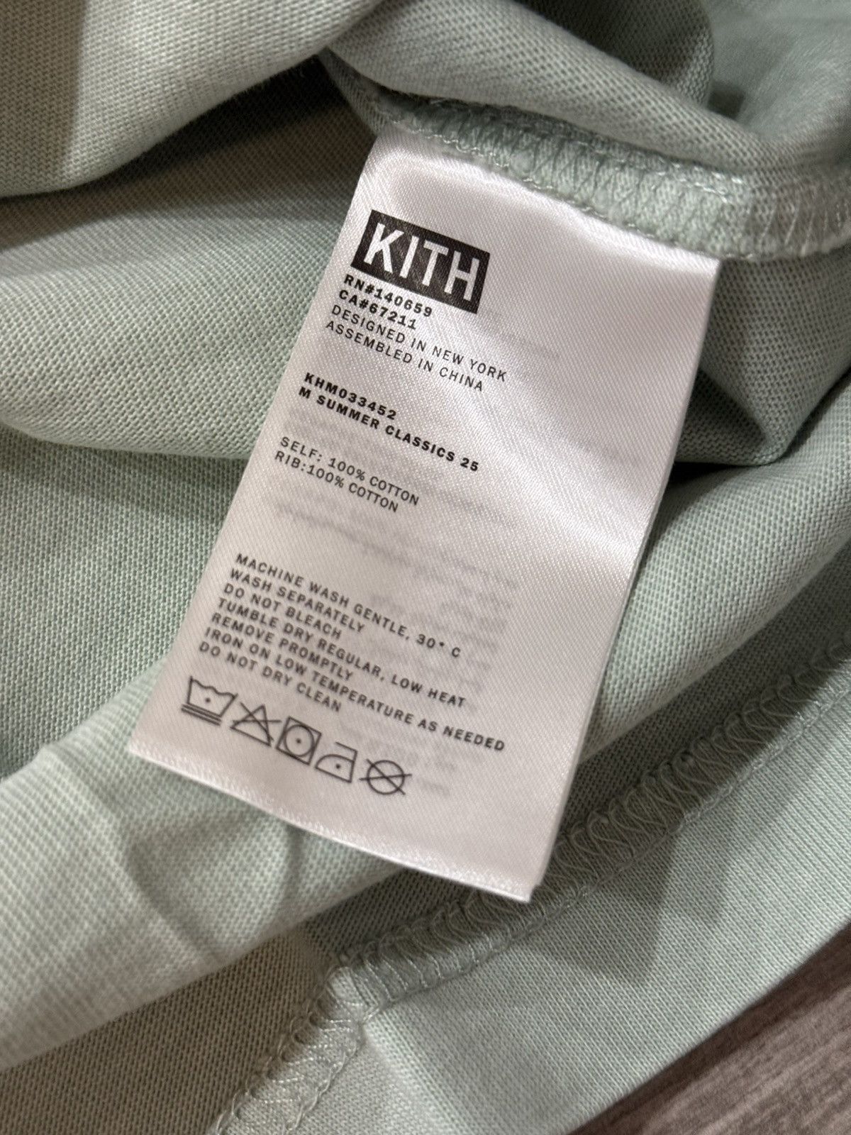 Kith Men's KITH LAX Tee Brine khm033452-5014 T-Shirt Size L Large Size US L / EU 52-54 / 3 - 3 Thumbnail