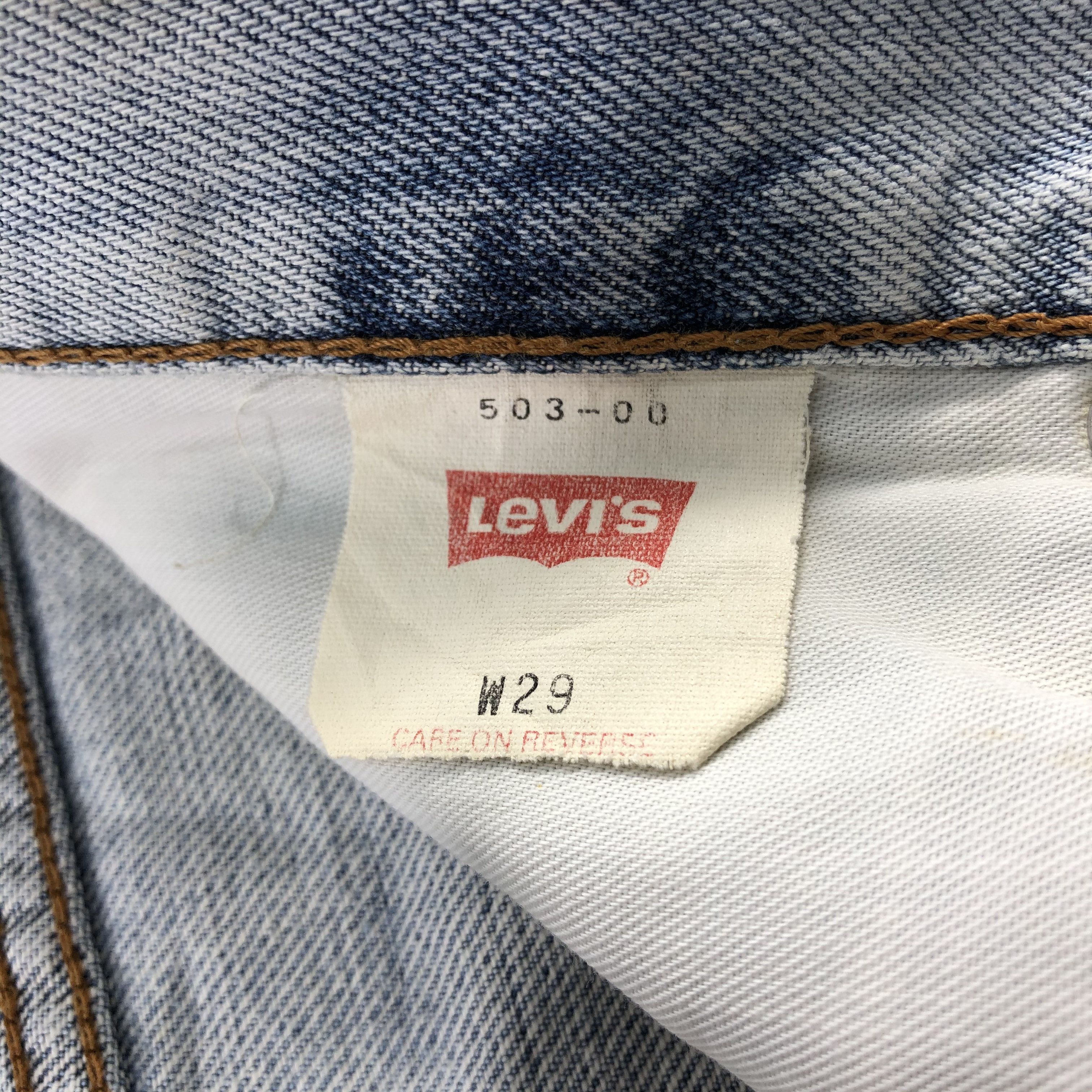 Levi's × Vintage Vintage 90s Light Wash Levis 503 Jeans-JM2028 Size US 31 - 10 Thumbnail