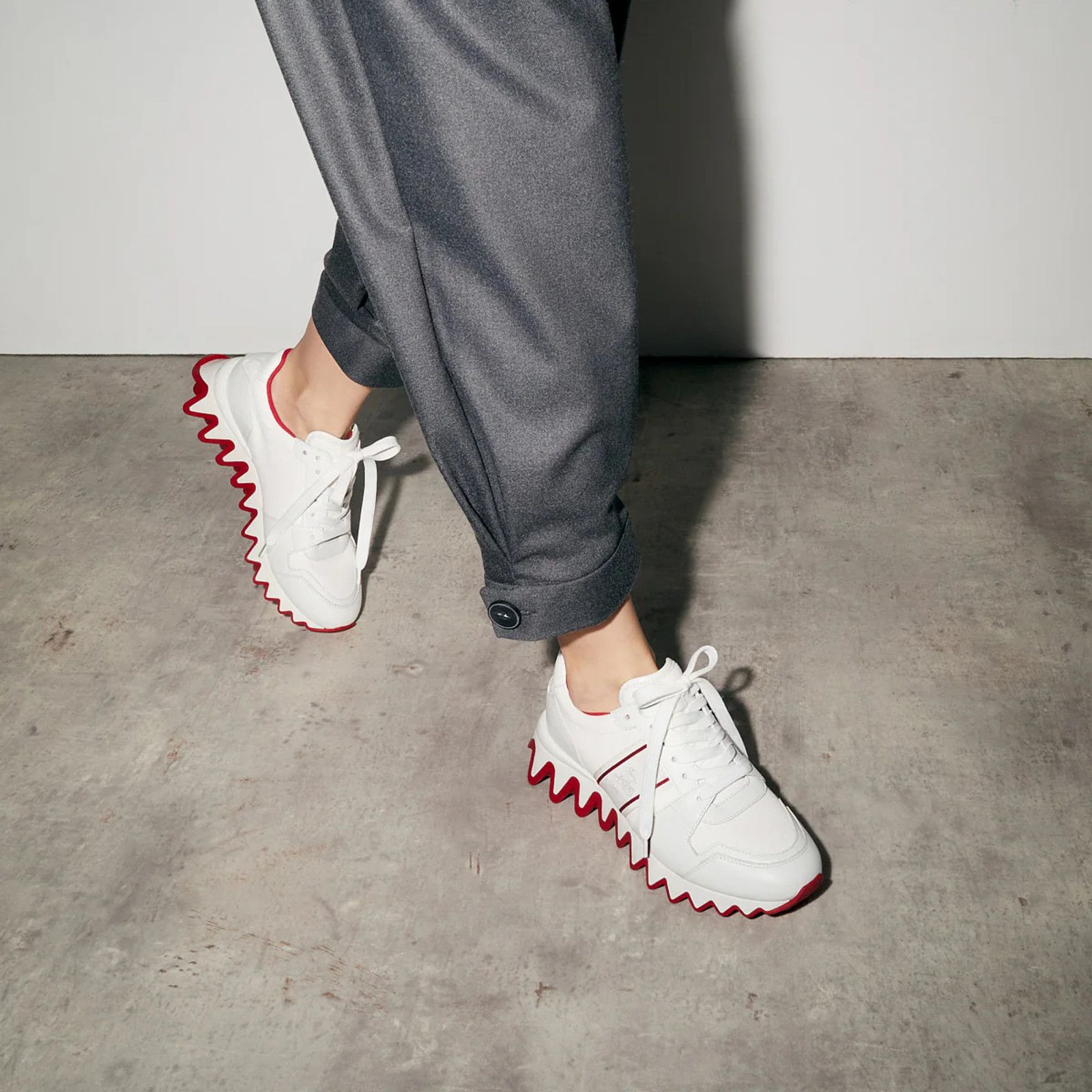 Christian Louboutin Christian Louboutin Donna Flat Platform Low Top Sneaker 38 Size US 8 / IT 38 - 5 Thumbnail