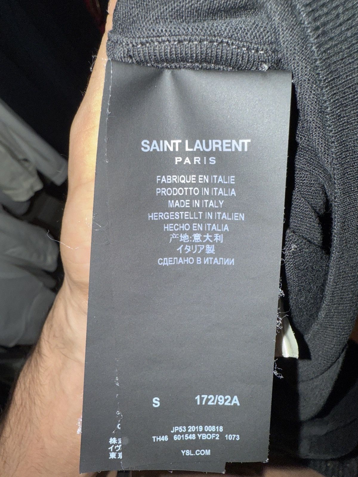 Saint Laurent Paris ss20 saint laurent t shirt size small Size US S / EU 44-46 / 1 - 5 Thumbnail