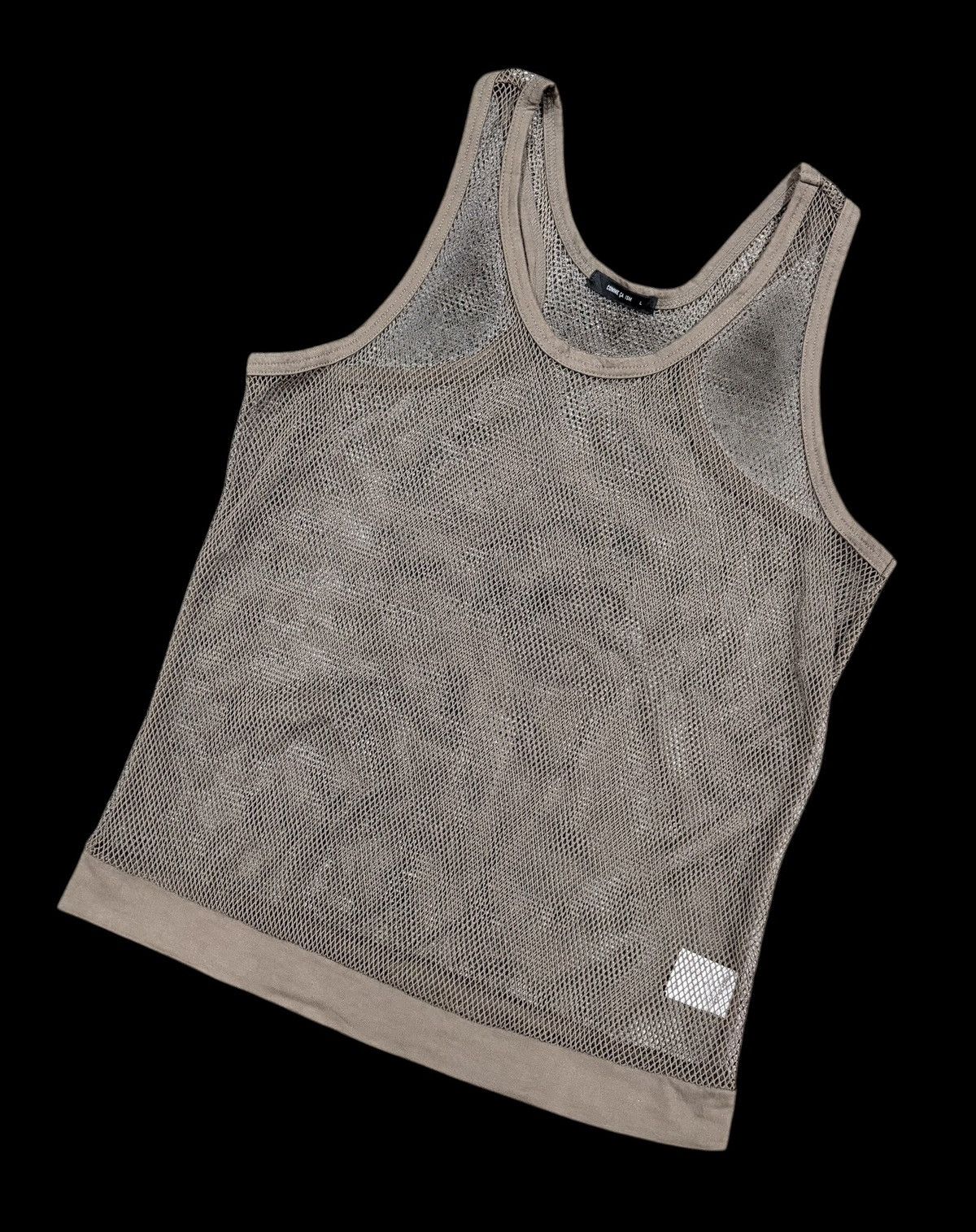 Le Grande Bleu (L.G.B.) Vtg🔥Comme Ca Ism Mesh Tank Top Shirt Size US L / EU 52-54 / 3 - 6 Thumbnail