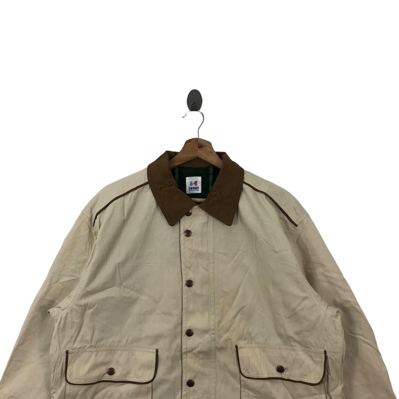 Vintage Vintage FILL SIM MARY Duck Canvas Chore Worker Jacket Coat Size L / US 10 / IT 46 - 4 Thumbnail