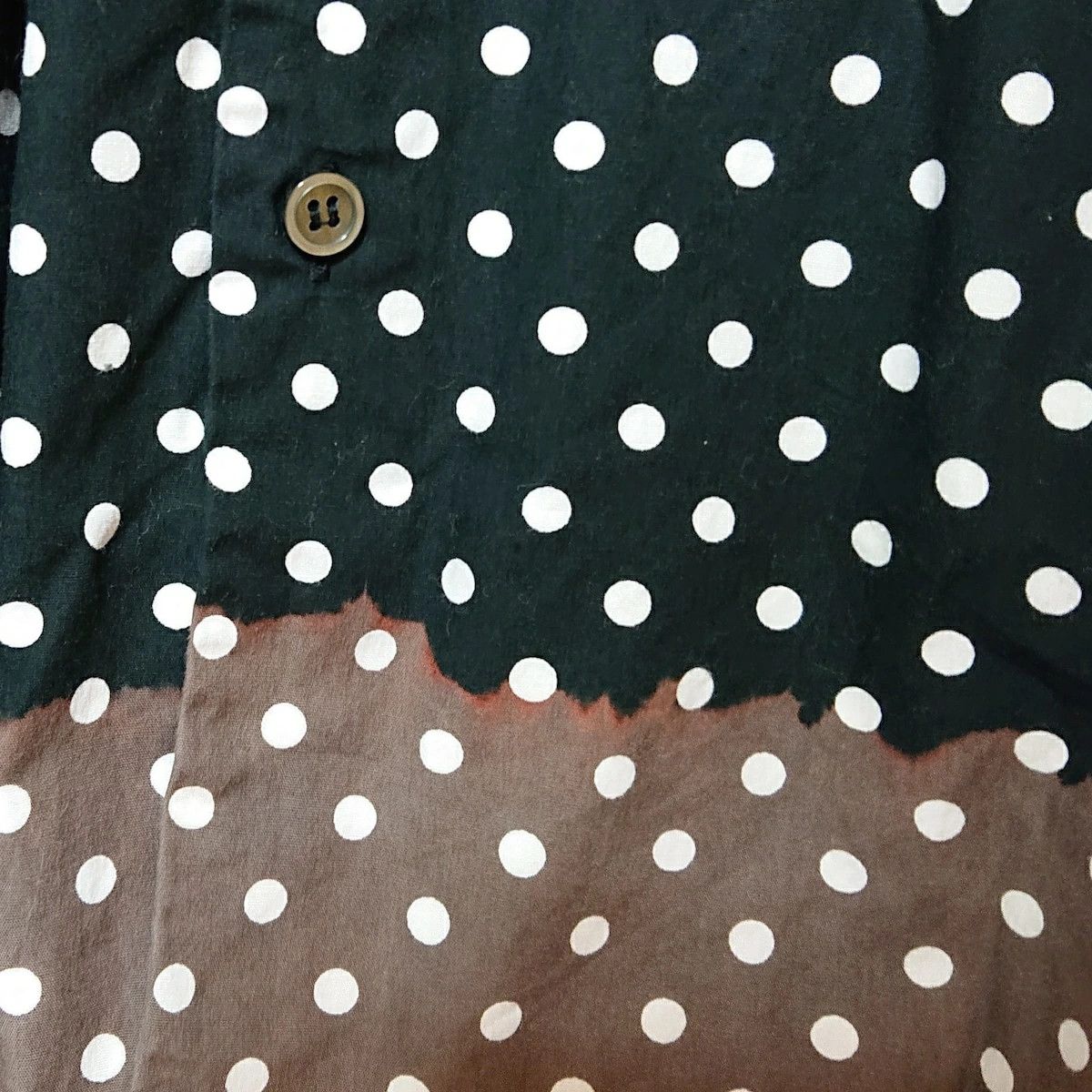 Comme des Garcons Black Shirt long sleeve polka dot pattern cotton Multicolor Size US L / EU 52-54 / 3 - 3 Thumbnail