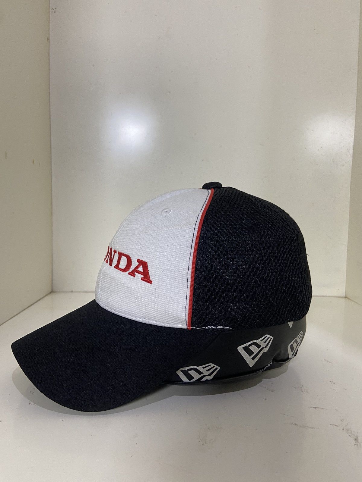Honda × Vintage VTG HONDA racing trucker hat Size ONE SIZE - 4 Thumbnail