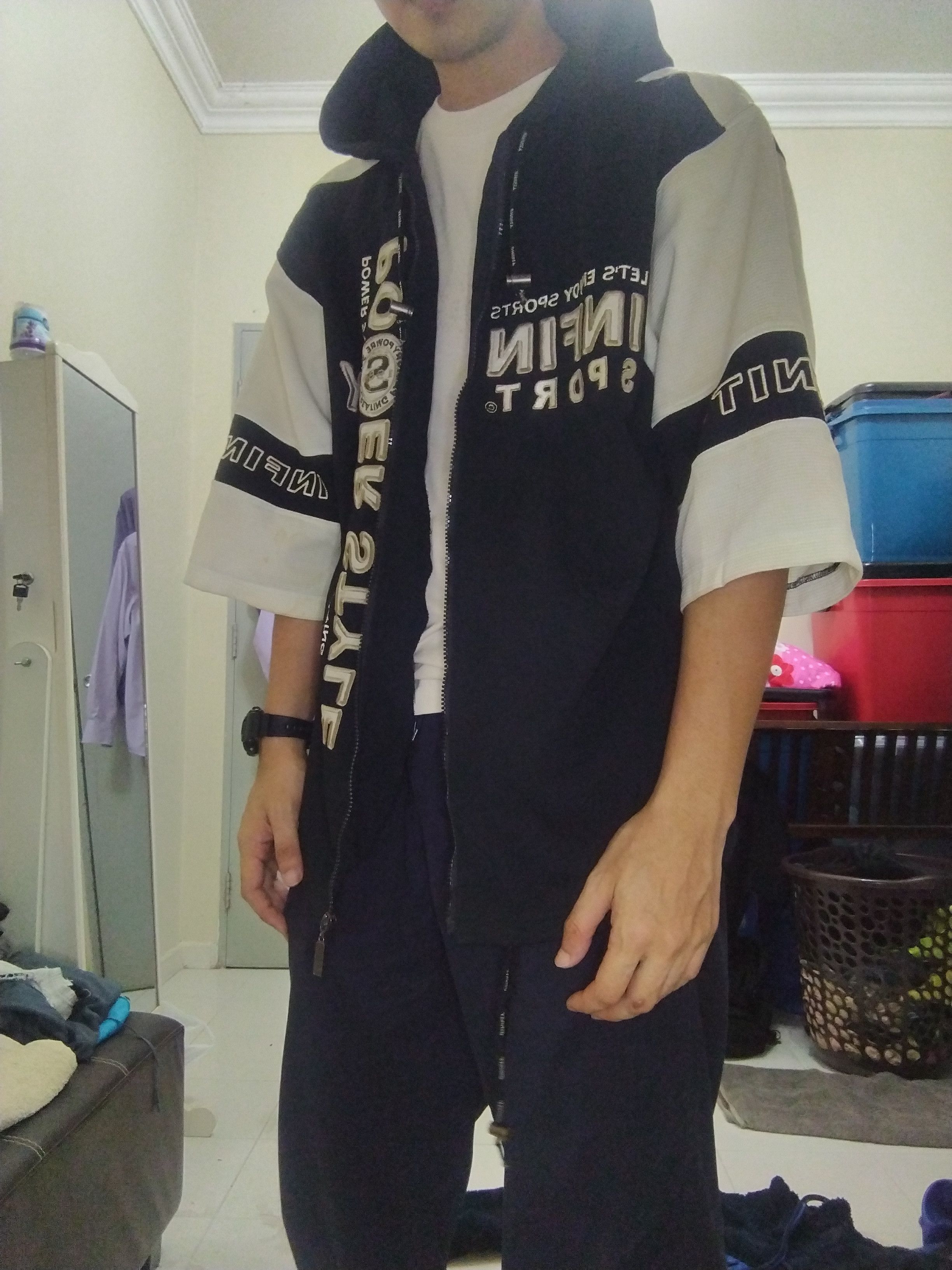 Designer × Japanese Brand Oversized Hoodies Big Logo Designed Size US XL / EU 56 / 4 - 8 Thumbnail