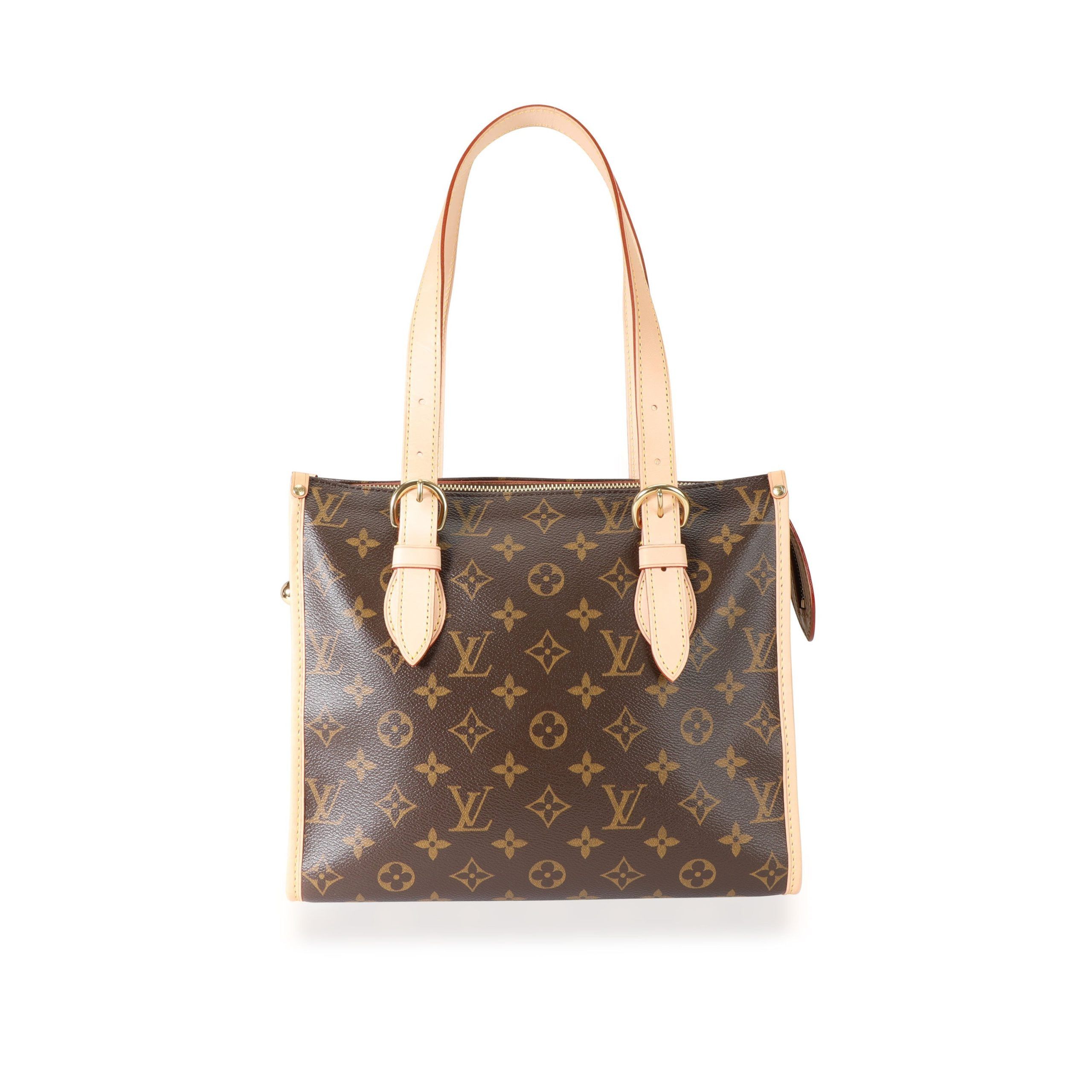 image of Louis Vuitton Monogram Canvas Popincourt Haut Bag in Brown, Women's