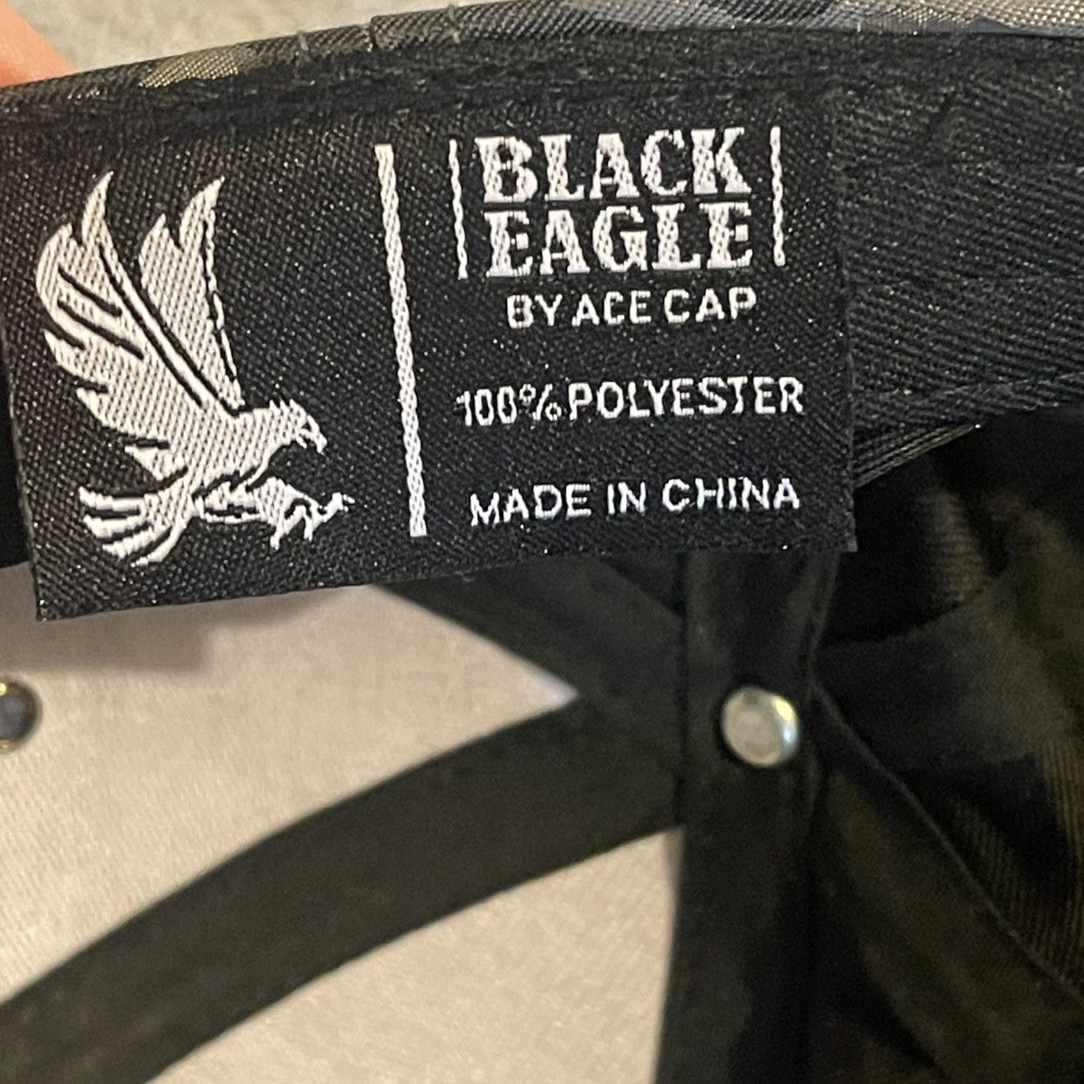 Other Black Eagle Cap Men One Size Gray Hat Camo Adjustable Size ONE SIZE - 4 Thumbnail