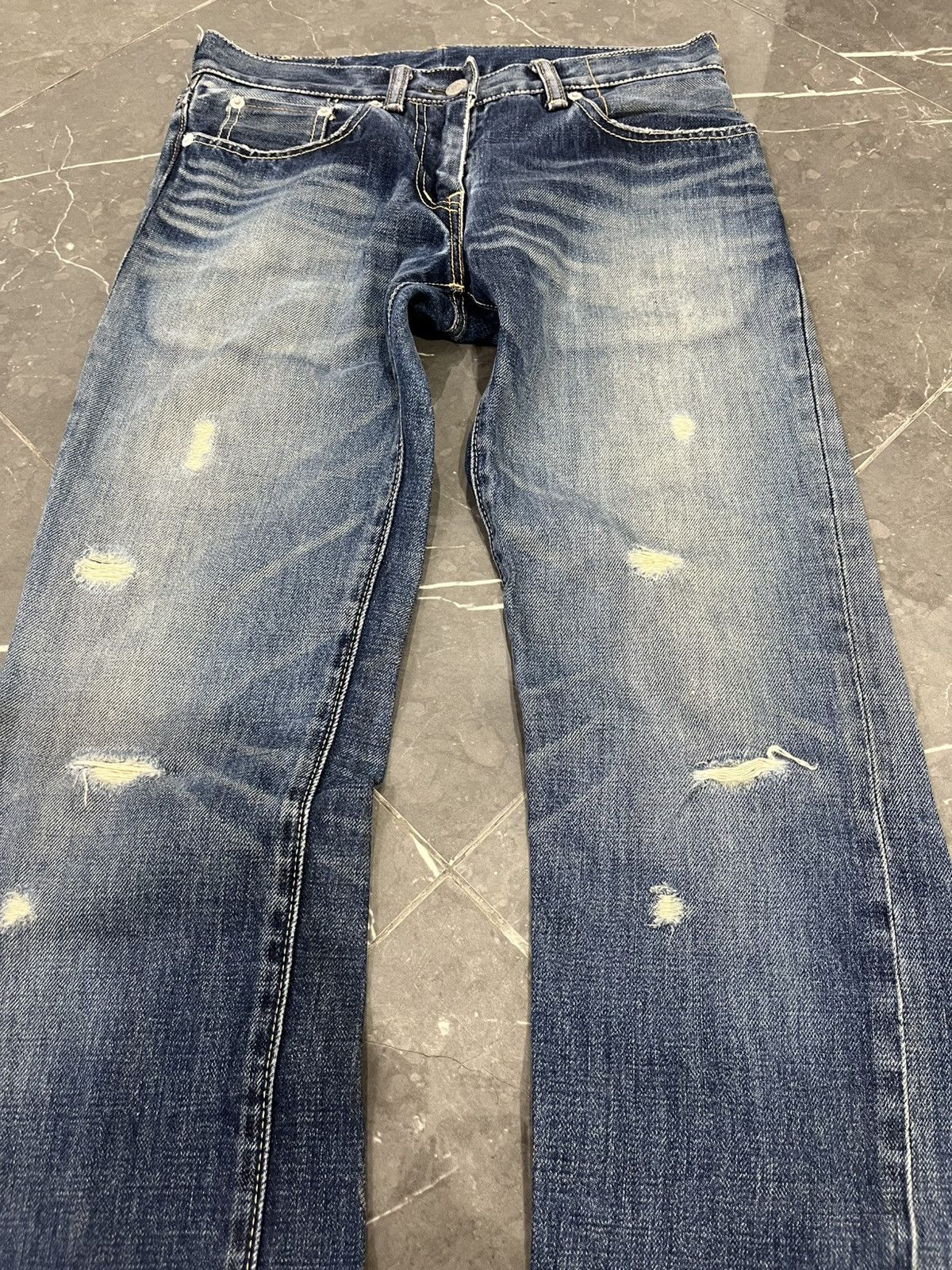Visvim Visvim fluxus distressed denim Size US 28 / EU 44 - 11 Thumbnail