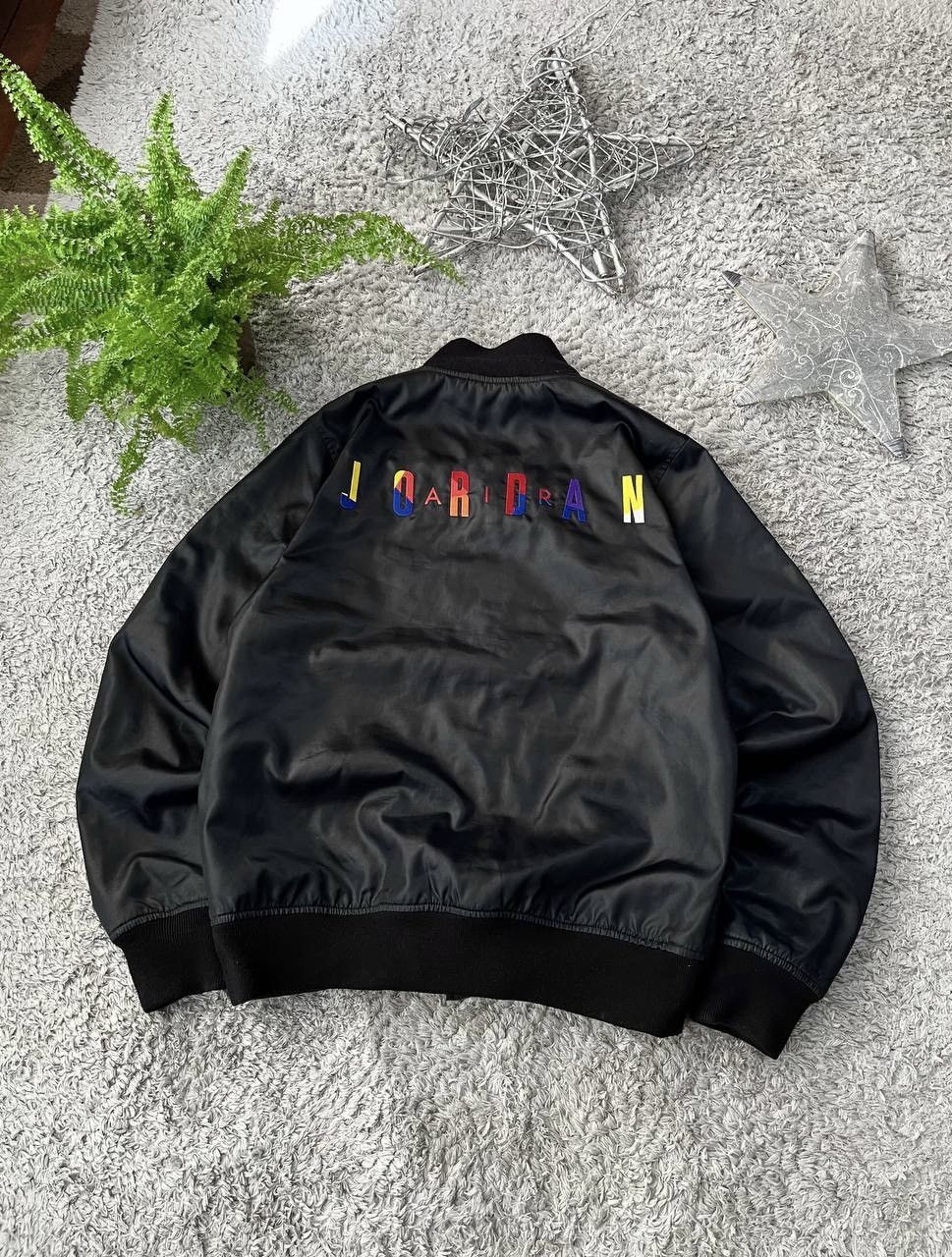 Jordan Brand × Nike Jordan Bomber Light Jacket Rare Big Logo Vintage Streetwear Size US S / EU 44-46 / 1 - 2 Thumbnail