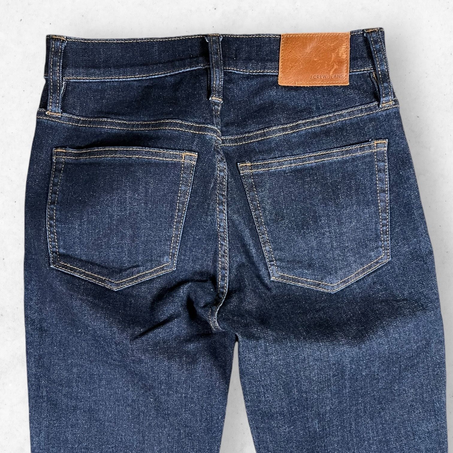 J.Crew J. Crew Jeans Vintage Straight Women's 25 Dark Wash Stretch Size 25" / US 0 / IT 36 - 5 Thumbnail