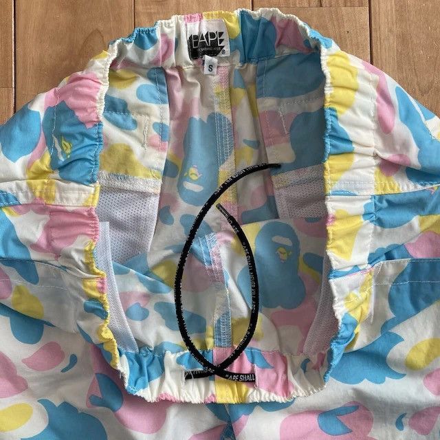 Bape BAPE Multi camo Nylon Cargo Shorts cotton candy camo ★size S Size US 30 / EU 46 - 6 Thumbnail