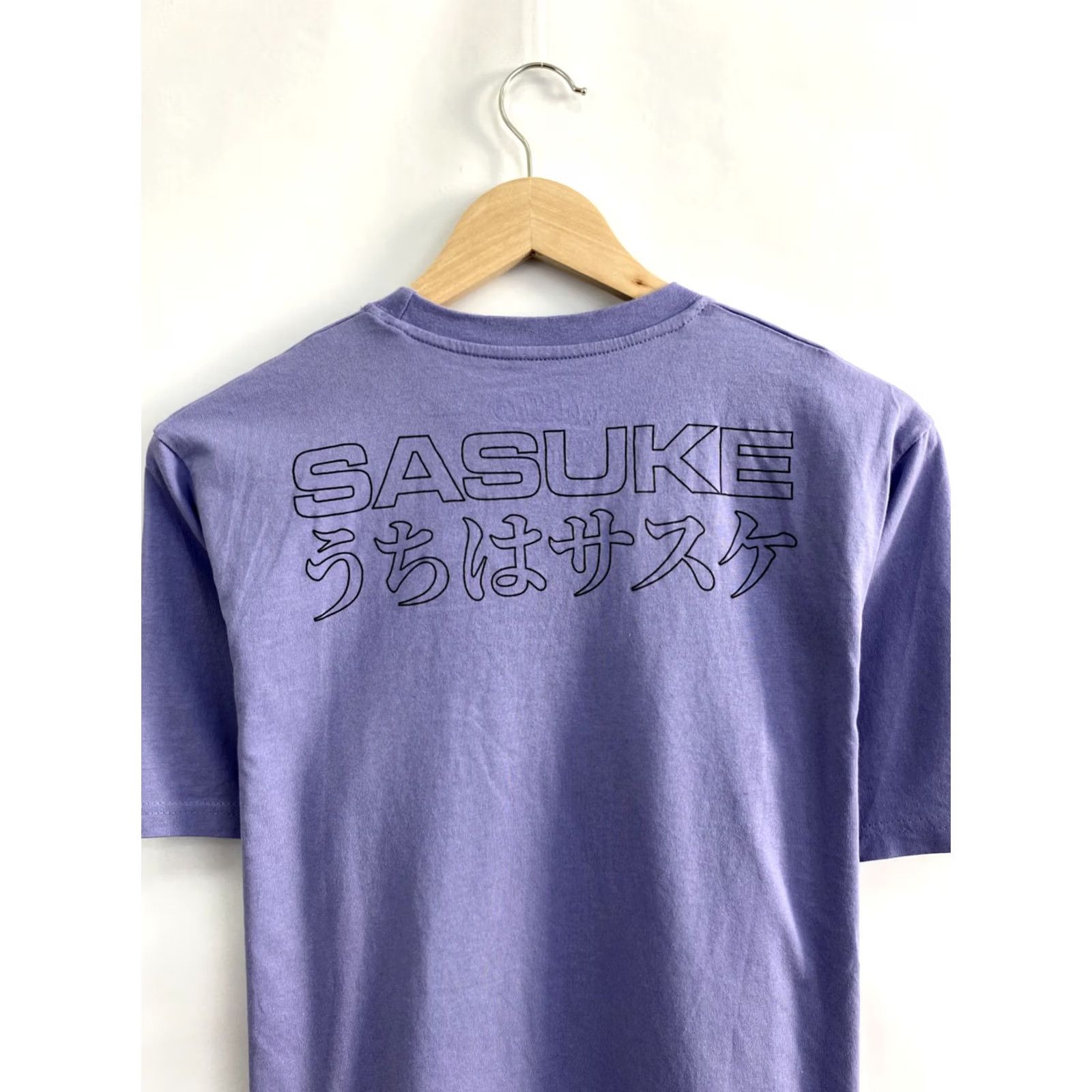 Gildan VINTAGE Naruto Sasuke Anime T-Shirt Men M Purple Violet Retro Y2K Size US M / EU 48-50 / 2 - 7 Thumbnail