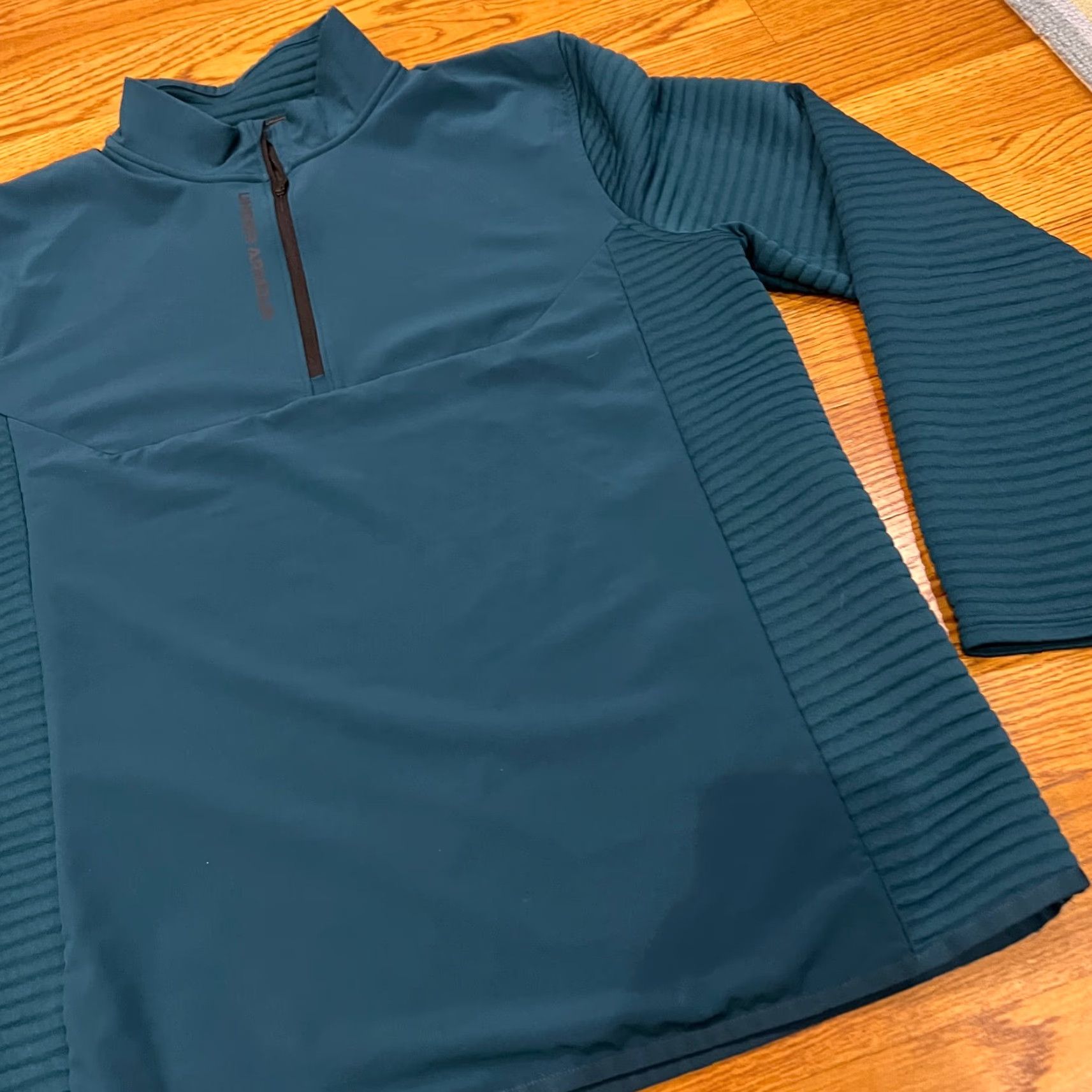 Under Armour Under Armour Men's XL Storm SweaterFleece Quarter Zip Long Sleeve Size XL Cosmic Blue Size US XL / EU 56 / 4 - 3 Thumbnail