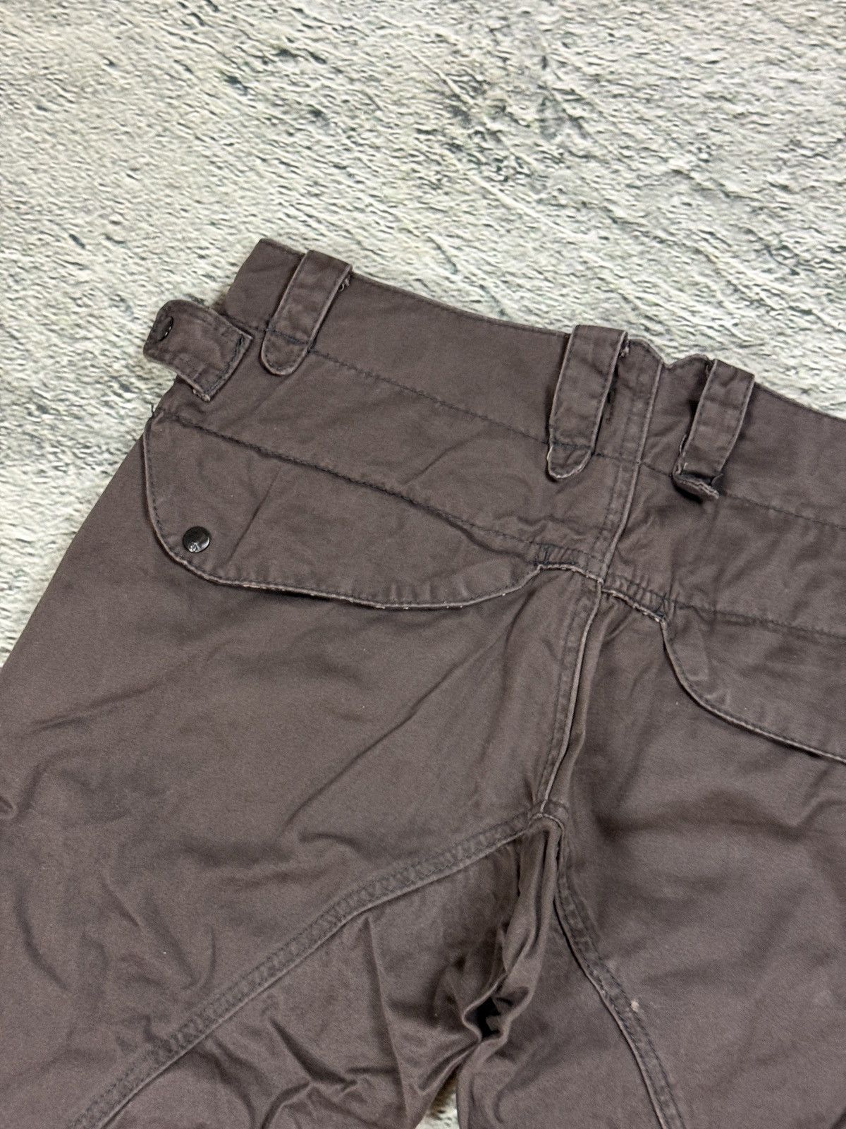 Diesel Diesel Flared Jeans Avant Garde Y2K vintage brown Size 31" - 10 Thumbnail