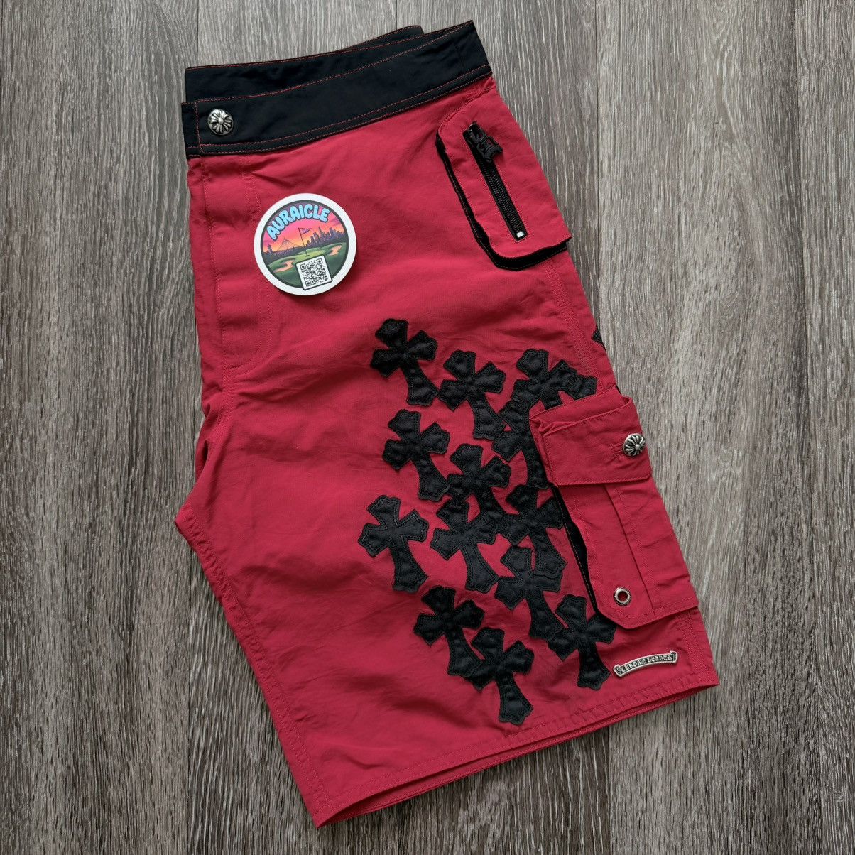 Chrome Hearts Chrome Hearts Cross Patch Shorts 1 of 1 RARE 100% Authentic Size US 32 / EU 48 - 20 Thumbnail