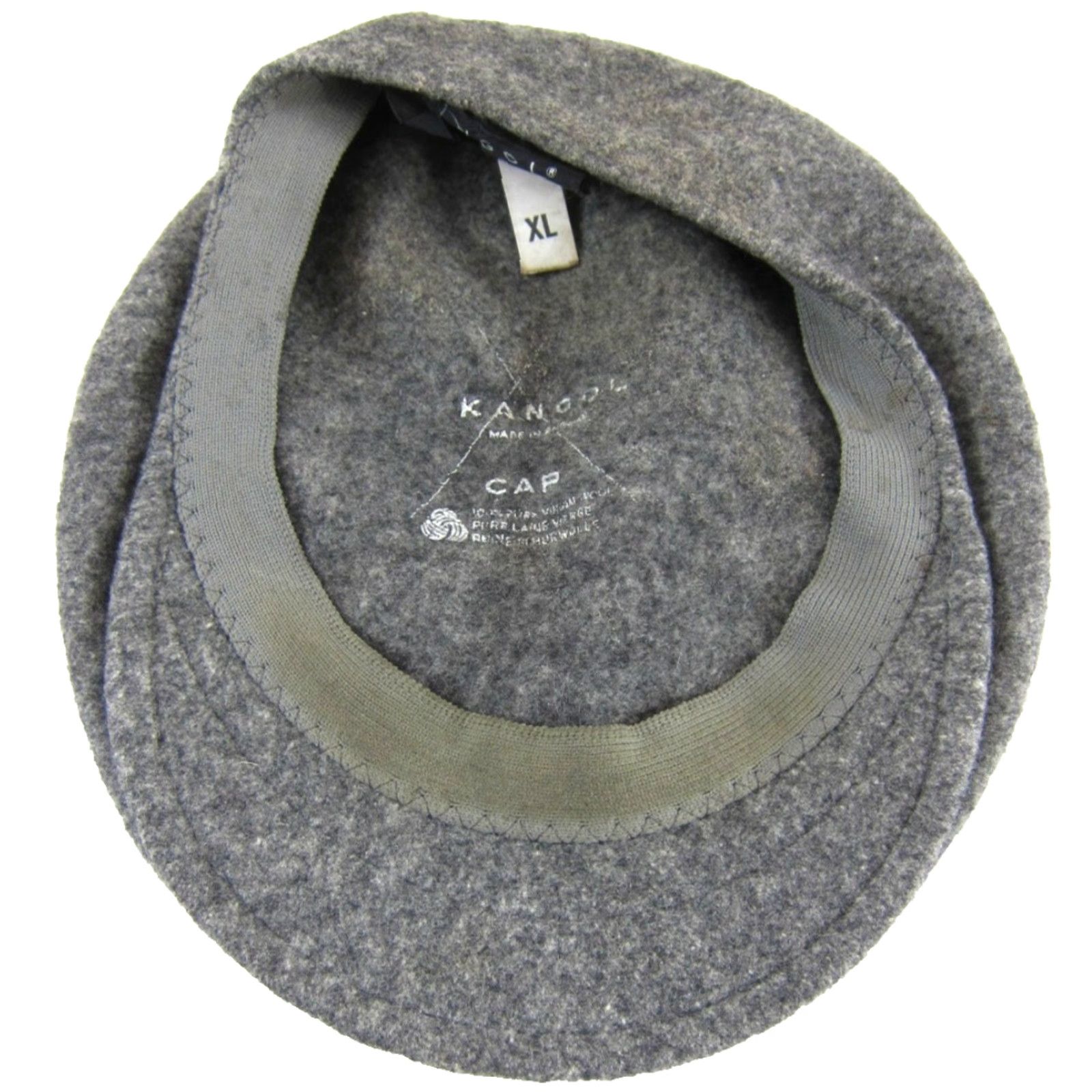 Kangol VINTAGE Kangol Design Hat XL Newsboy Wool Grey Cabbie Gatsby MD Men Size ONE SIZE - 3 Thumbnail