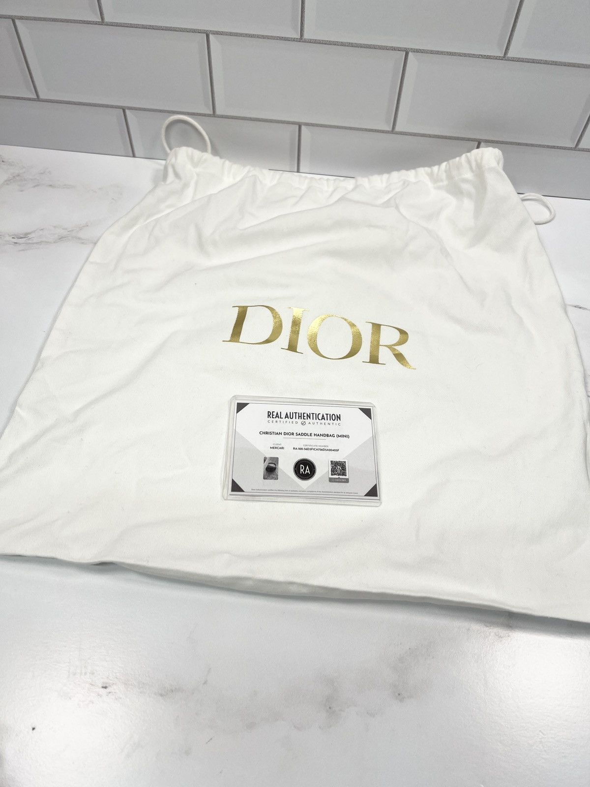 Dior CD Christian Dior Saddle Mini Shoulder Handle Bag Purse Size ONE SIZE - 11 Thumbnail